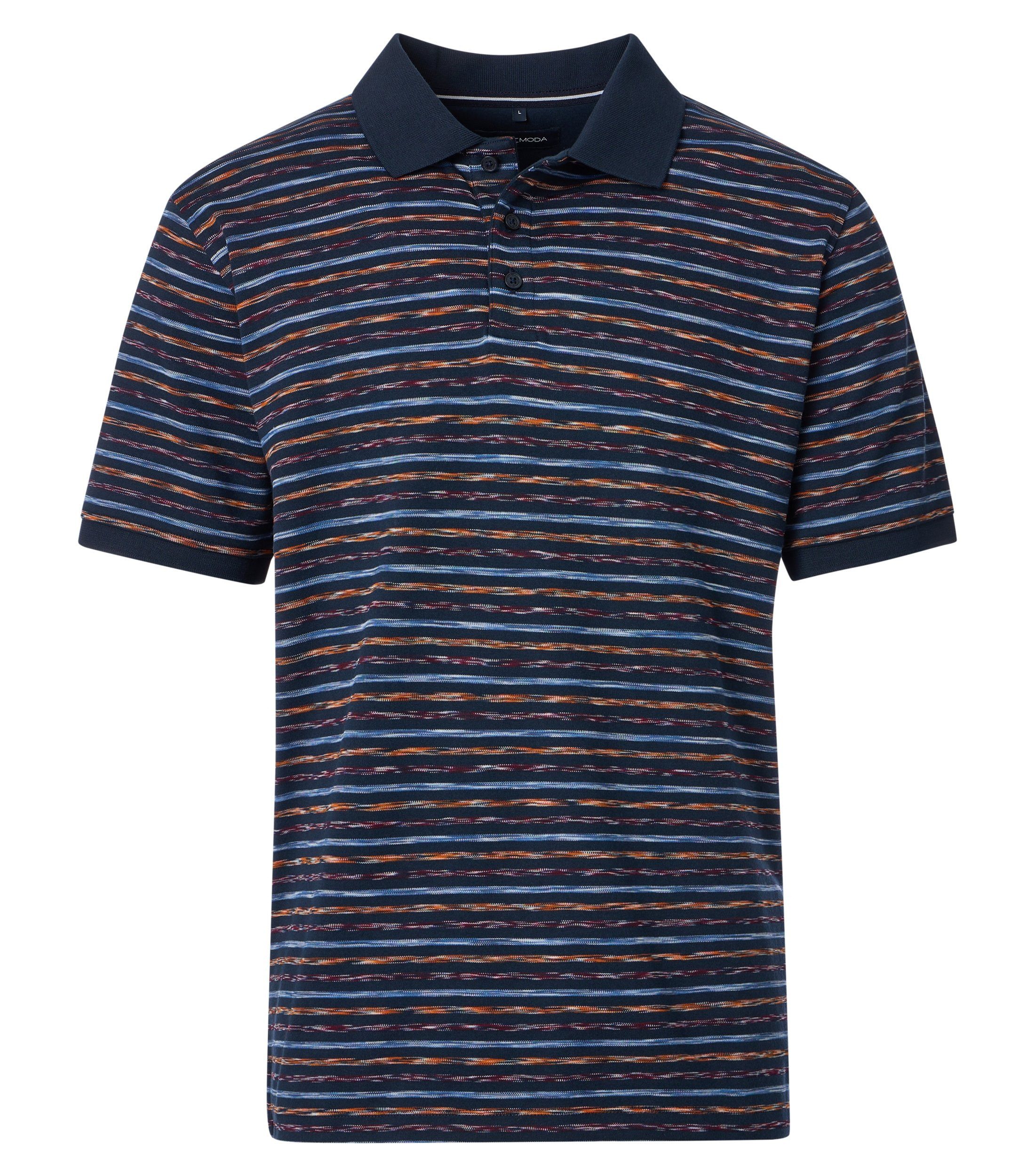 Poloshirt CASAMODA Polo-Shirt gestreift