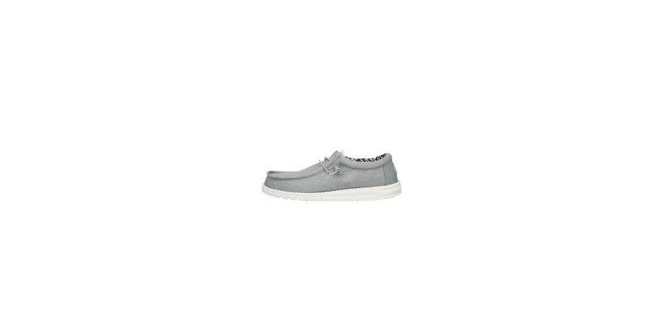 Hey Dude Wally Canvas light grey Sneaker