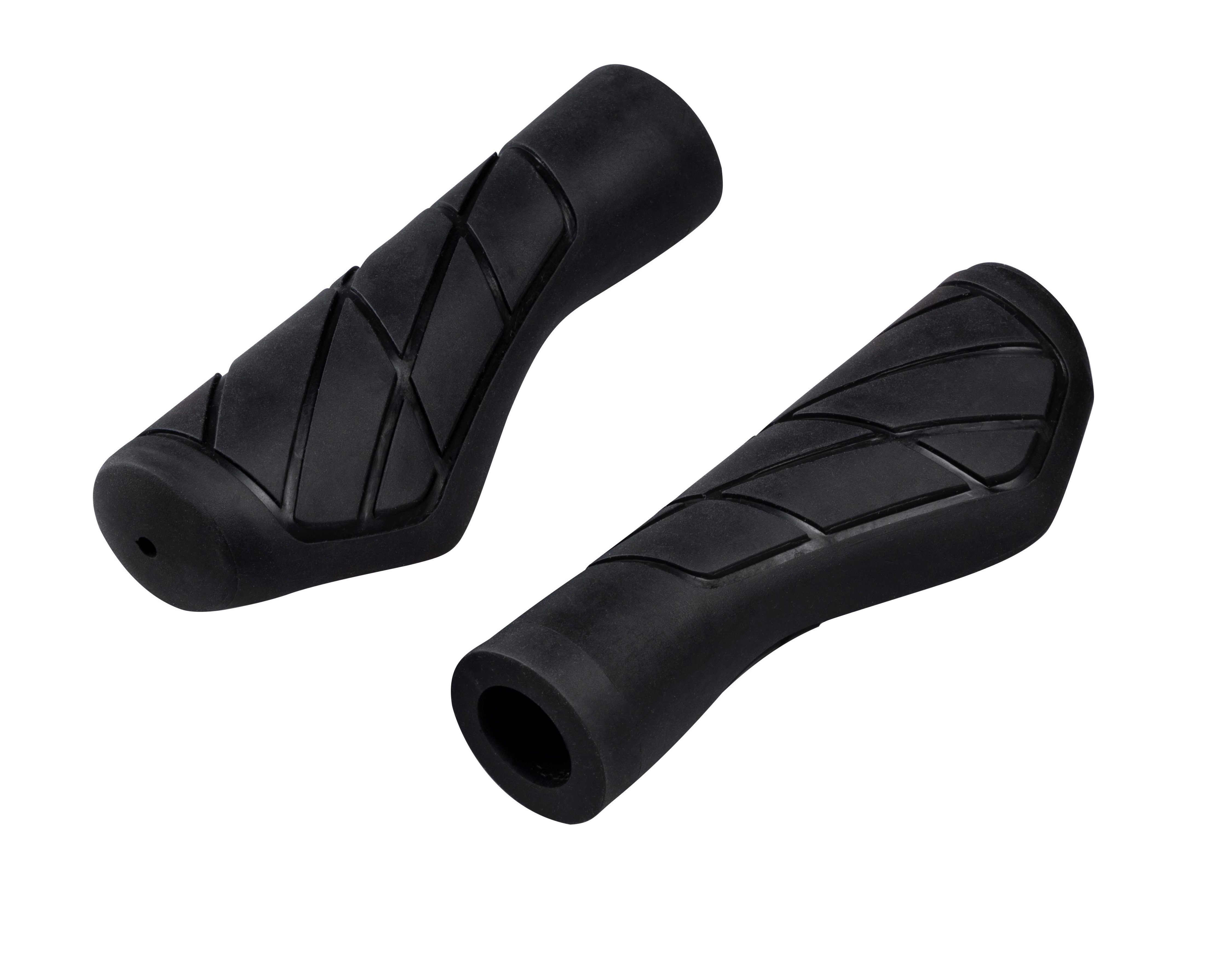 Fahrradlenkergriff Griffe FORCE BAR geformt, schwarz, verpackt