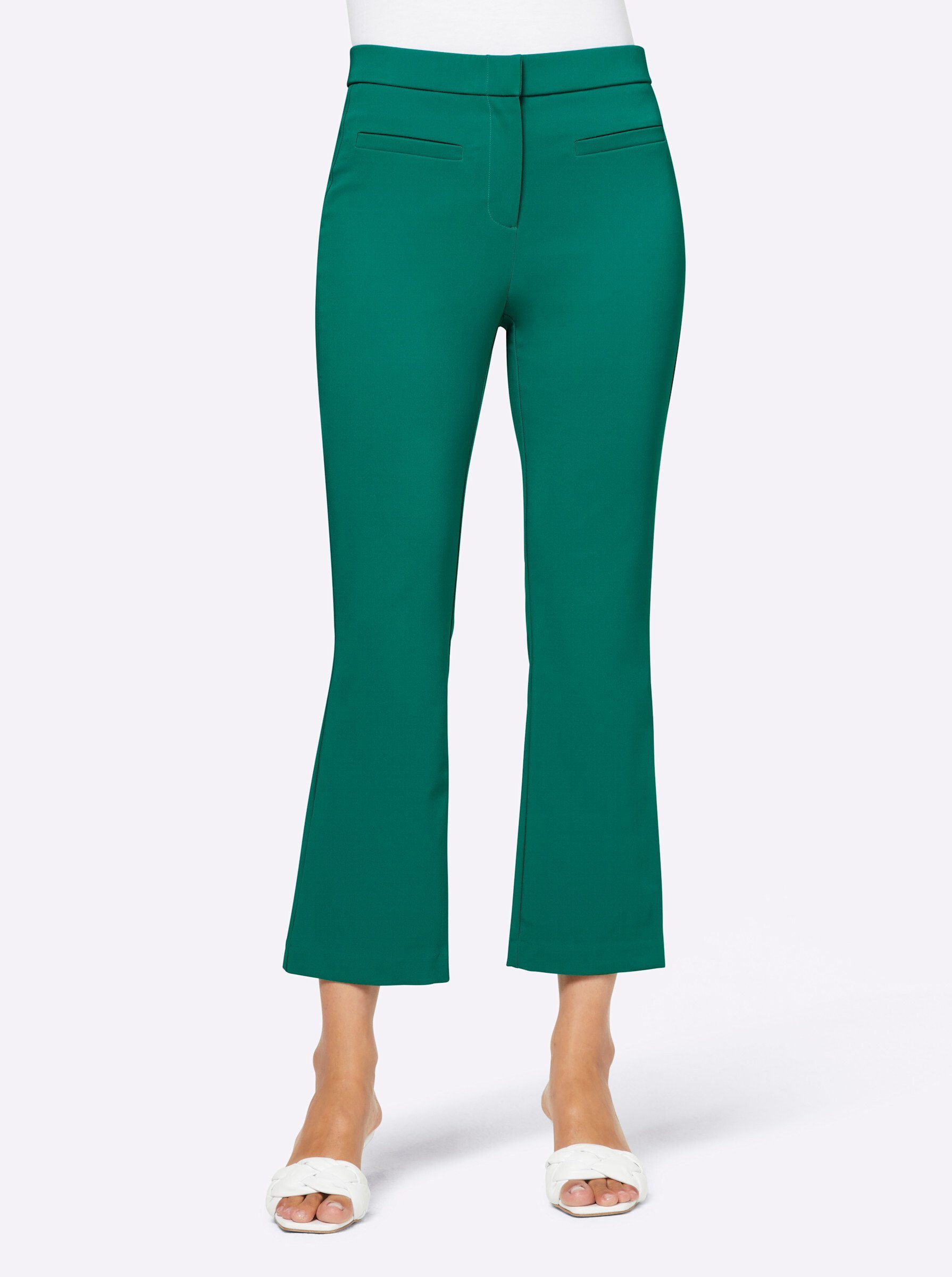 ᐅ heine Jerseyhose Innenbeinlänge ca. 65 cm, Innenliegender, unsichtbarer Dehnbund OTTO