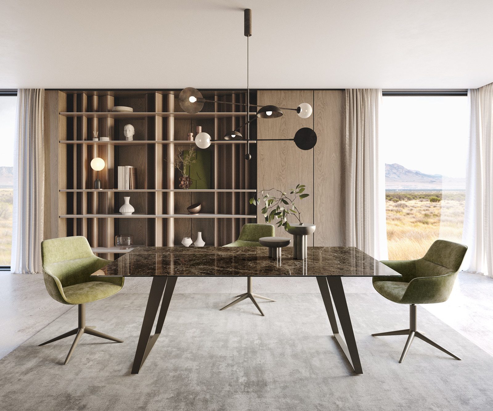 DELIFE Esstisch Edge, Keramik Laminam® Emperador günstig online kaufen