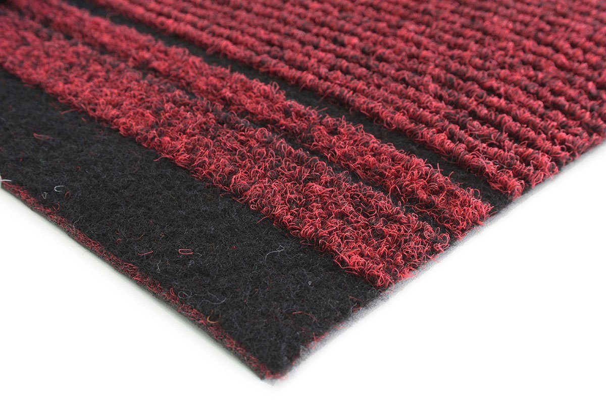 Primaflor-Ideen in Textil Läufer Schmutzfangläufer MALAGA, Made in Belgium, rechteckig, Höhe: 6 mm, Schmutzfangmatte, meliert, gesteift, strapazierfähig, rutschhemmend