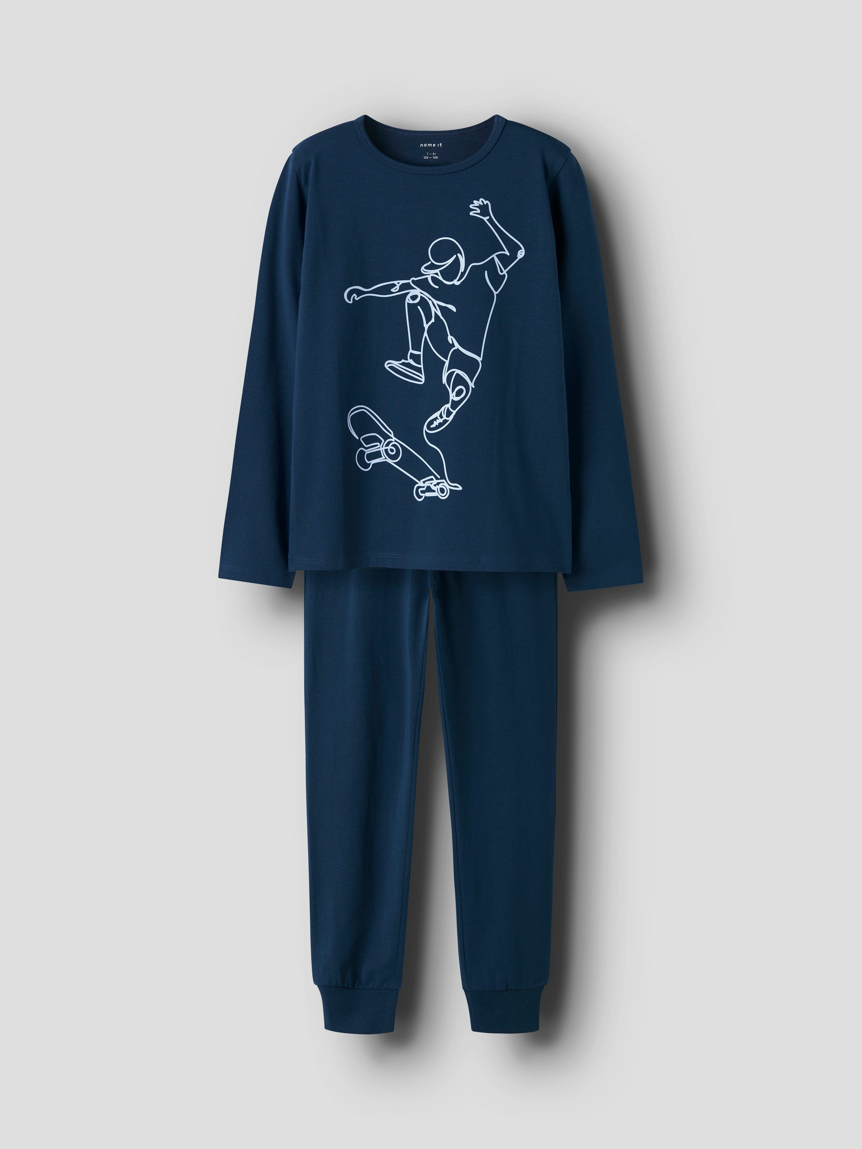 Name It Pyjama NKMNIGHTSET TITAN SKATER NOOS (Set, 2 tlg)