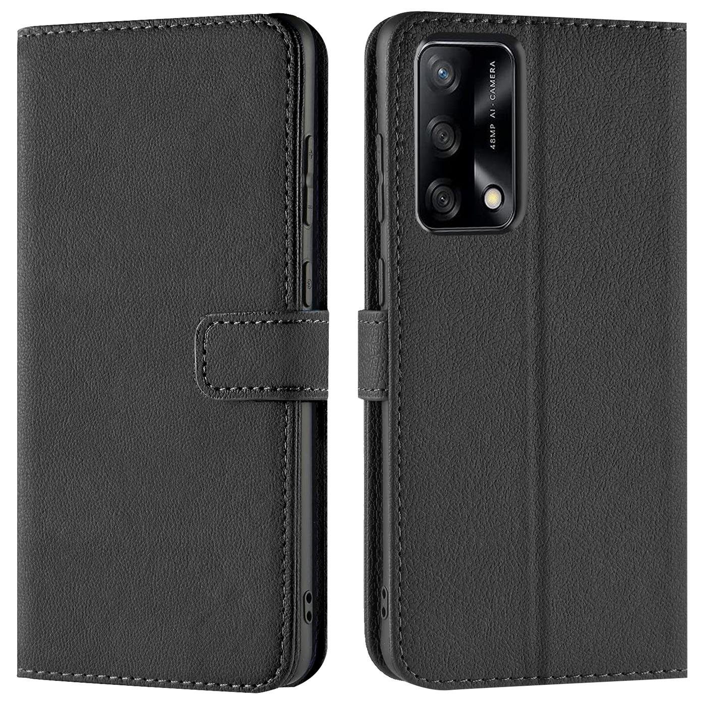 CoolGadget Handyhülle Book Case Handy Tasche für OPPO A74 4G 6,4 Zoll, Hülle Klapphülle Flip Cover für OPPO A74 4G Schutzhülle stoßfest