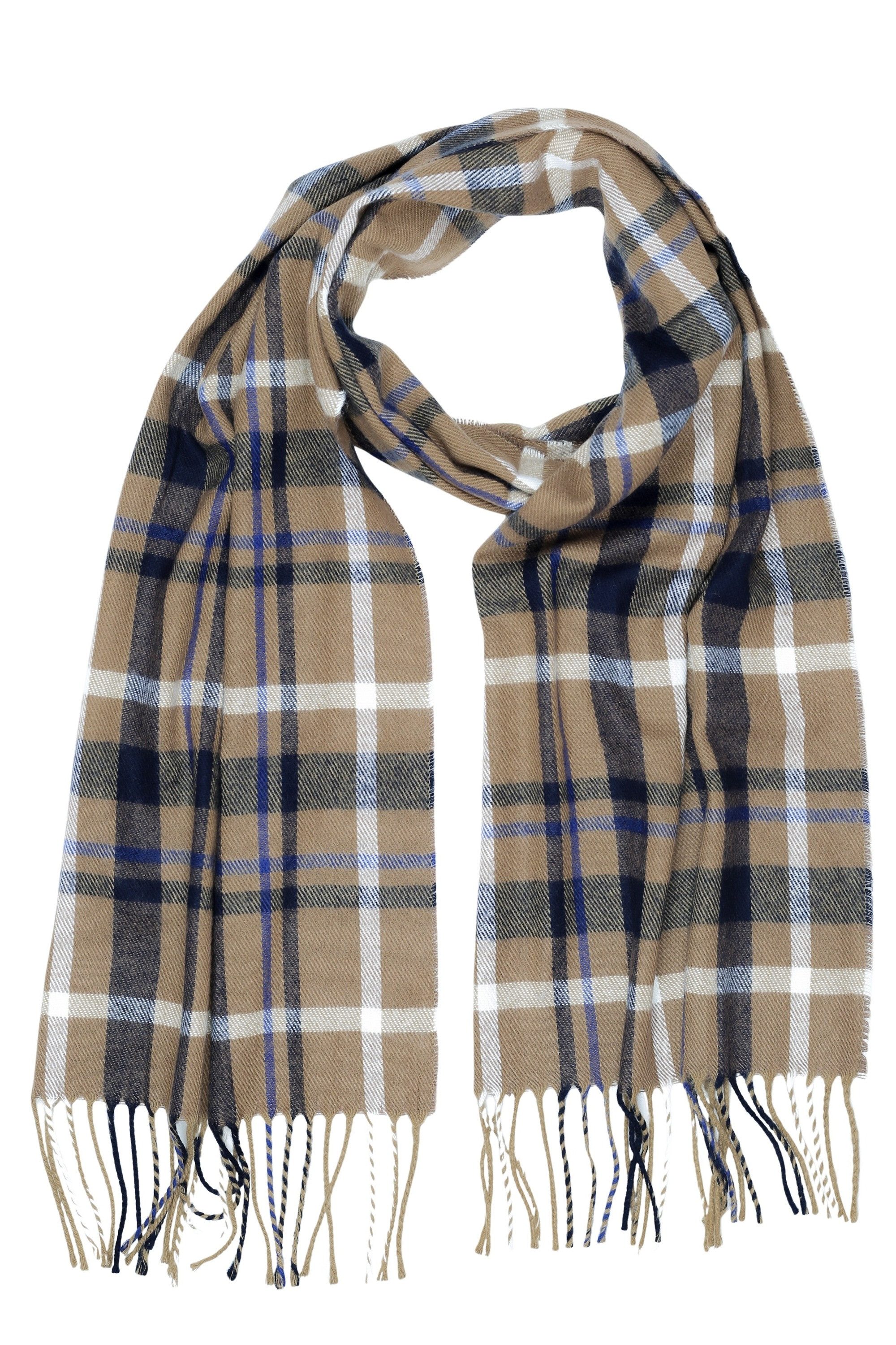 COLLEZIONE ALESSANDRO Wollschal ItaloScot, (1-St), in modischen Farben, Made in Italy