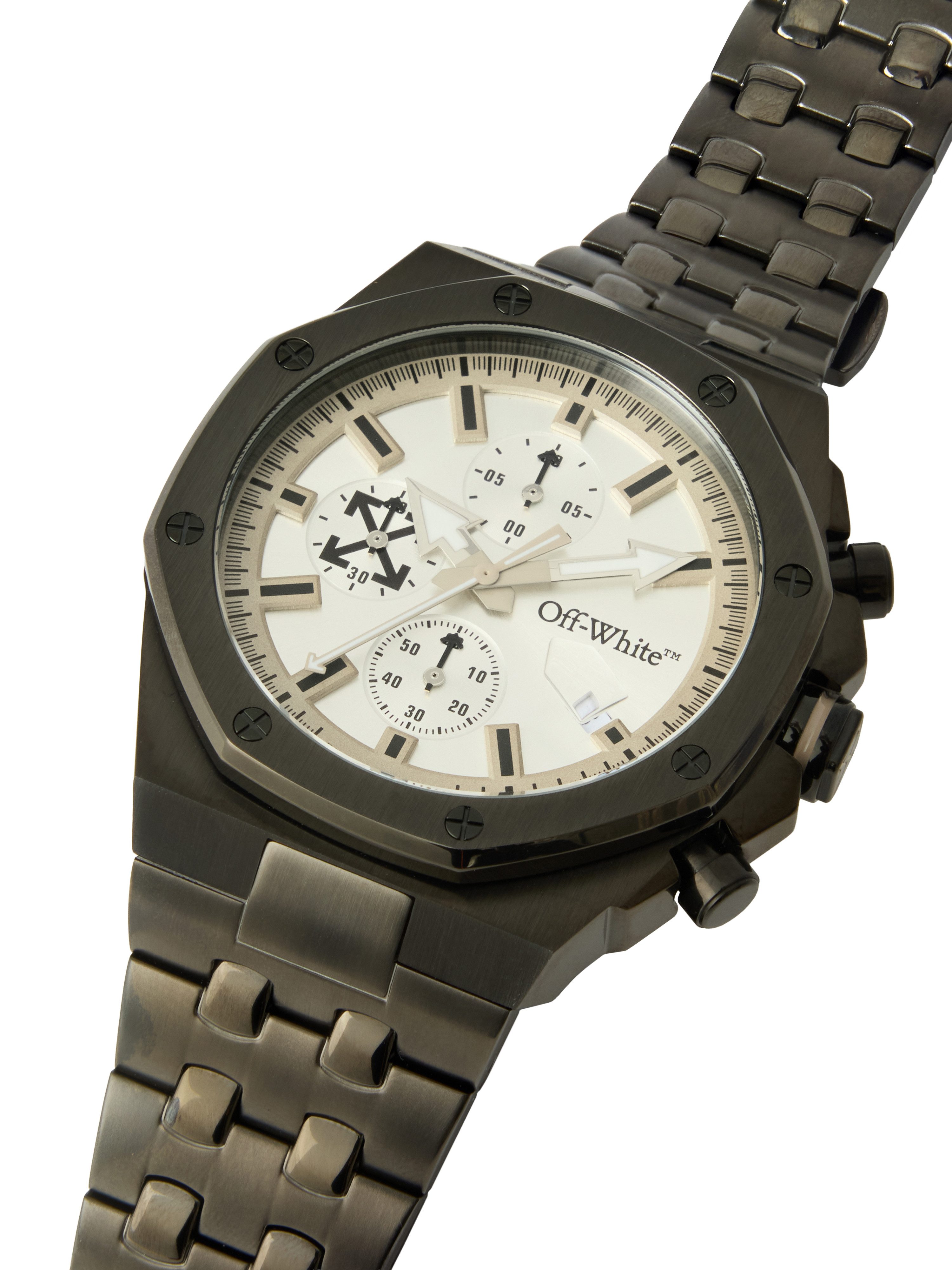 OFF-WHITE Chronograph HIGH FREQUENCY OW1G023M0095, Quarzuhr, Armbanduhr, Herrenuhr, Edelstahlarmband, analog