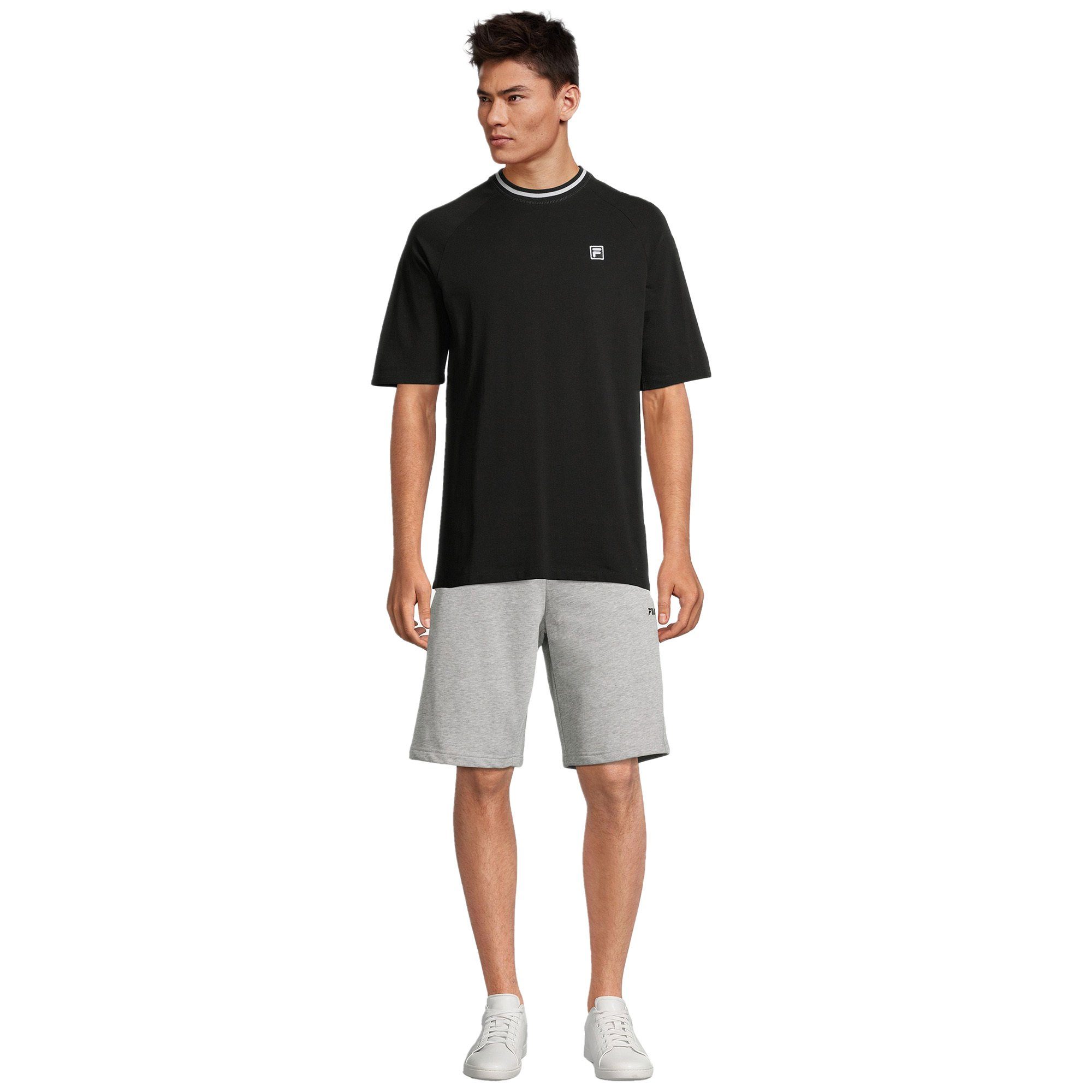 Jogginghose Sweatshorts Fila kurze BLEHEN, Sweatshorts Herren Grau -