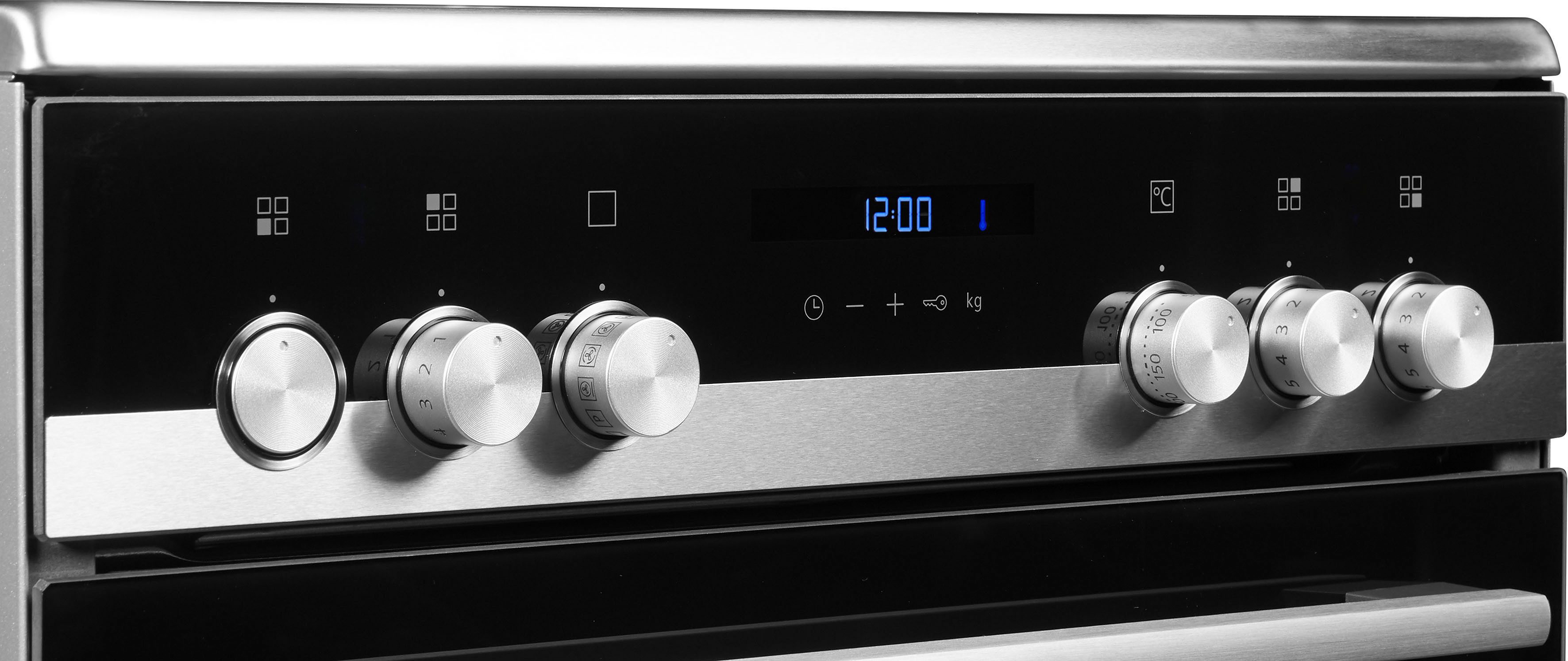 SIEMENS Elektro-Standherd iQ500 HK9S5A240, mit Teleskopauszug nachrüstbar, ecoClean, Verkürzte Kochzeit dank Schnellaufheizung & ecoClean – Bild 5 von 5