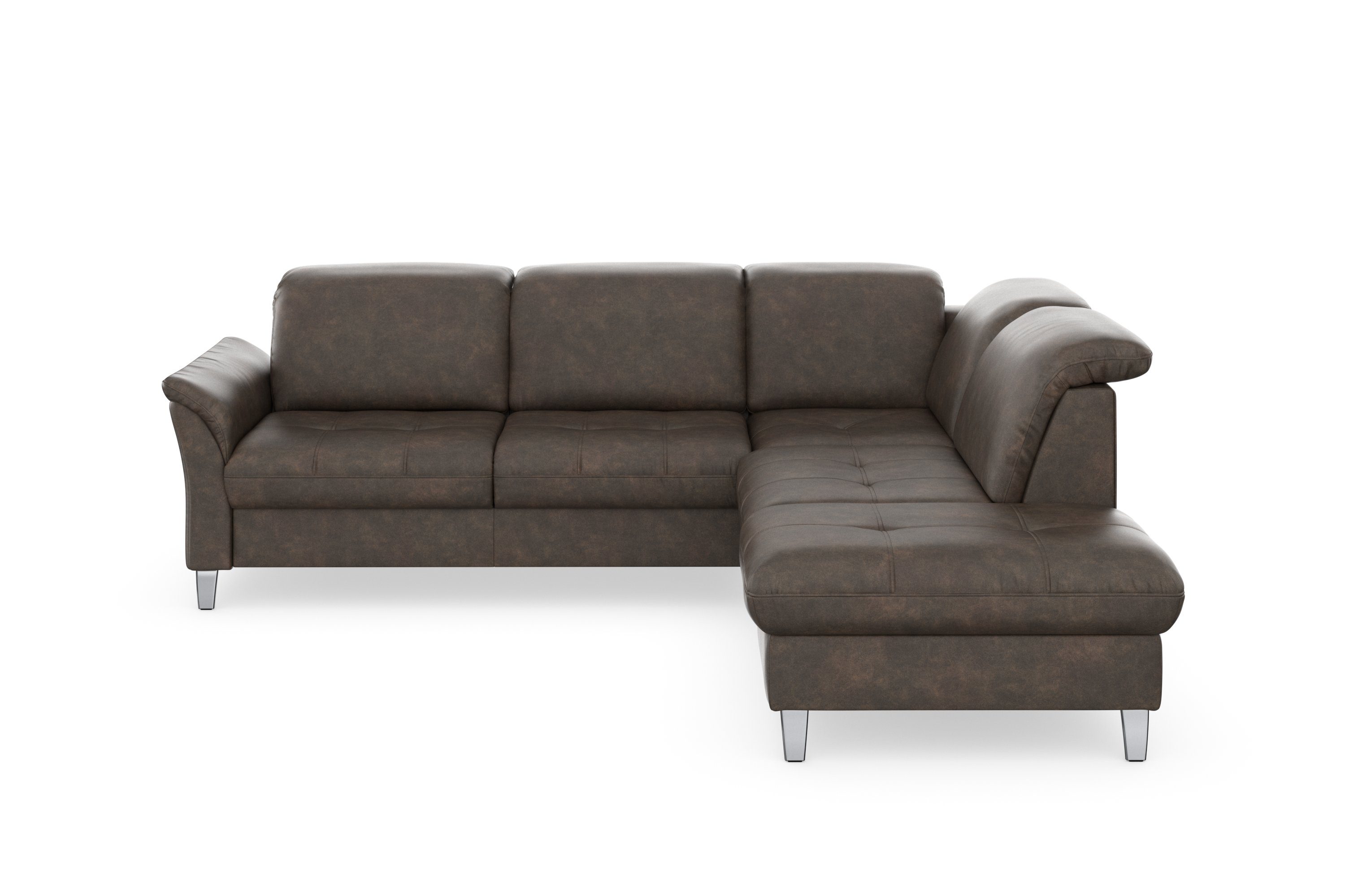 sit&more mit Bettfunktion Stauraum wahlweise Ecksofa und Maggiore, Kopfteilverstellung,