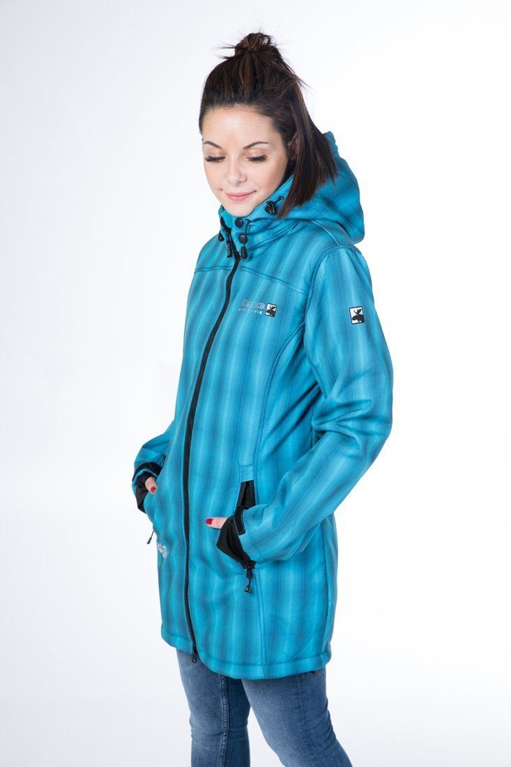 DEPROC Active Softshellmantel KEELE PEAK II WOMEN auch in Großen Größen erhältlich