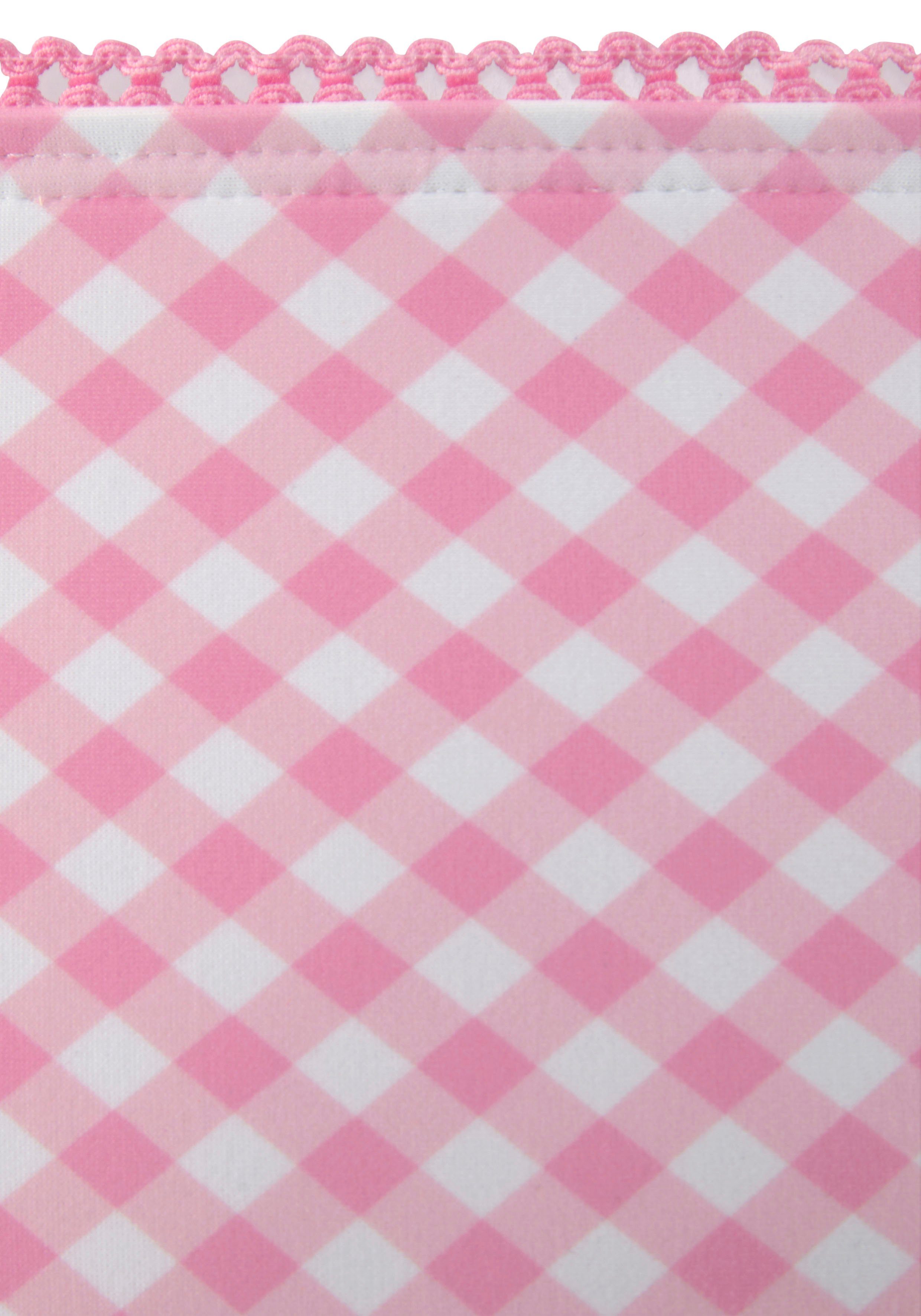 Buffalo Bikini-Hose Karo mit Zierborte