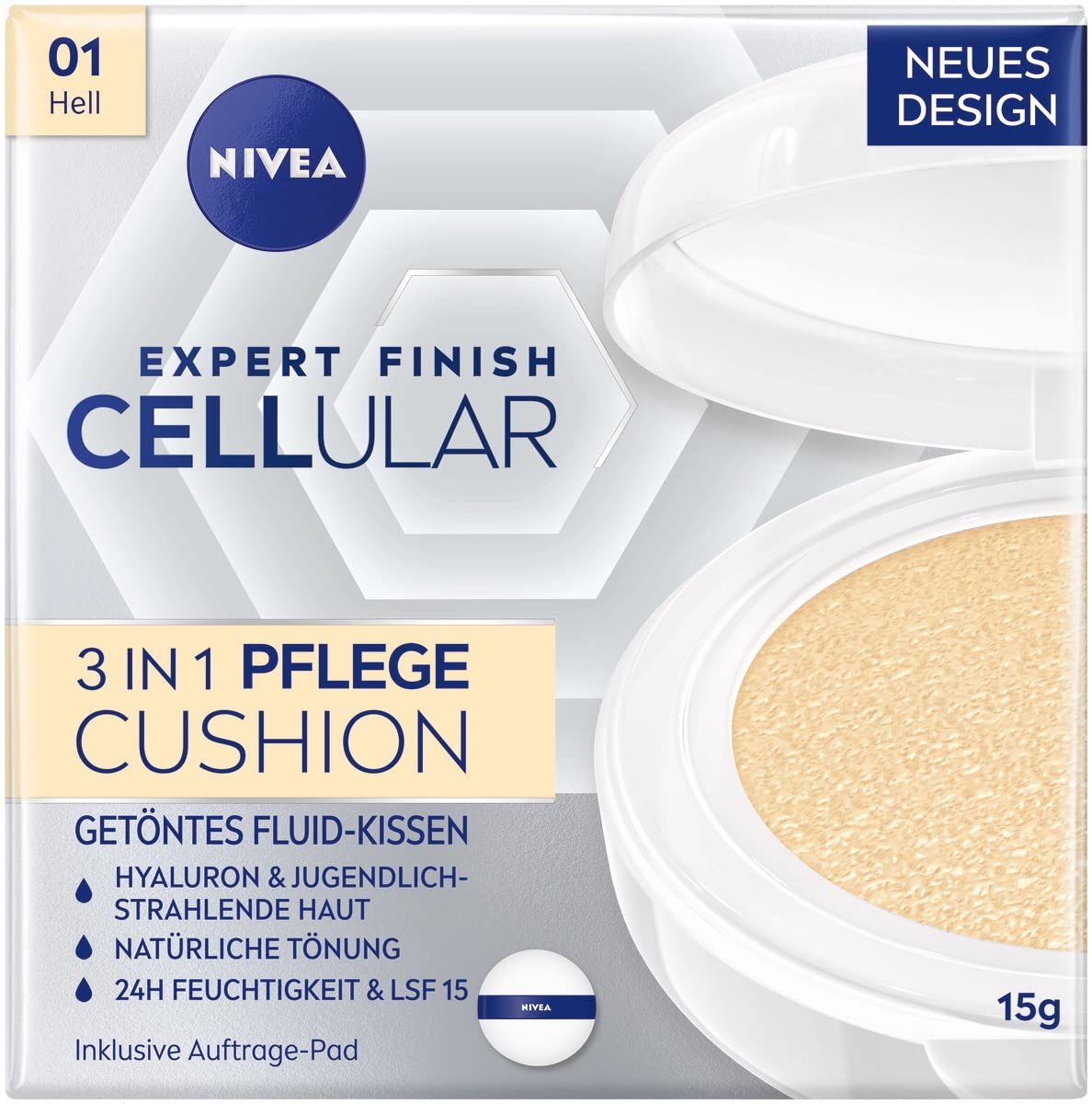 Foundation Expert Finish Cellular 3in1 Pflege Cushion Fluid Schwamm
