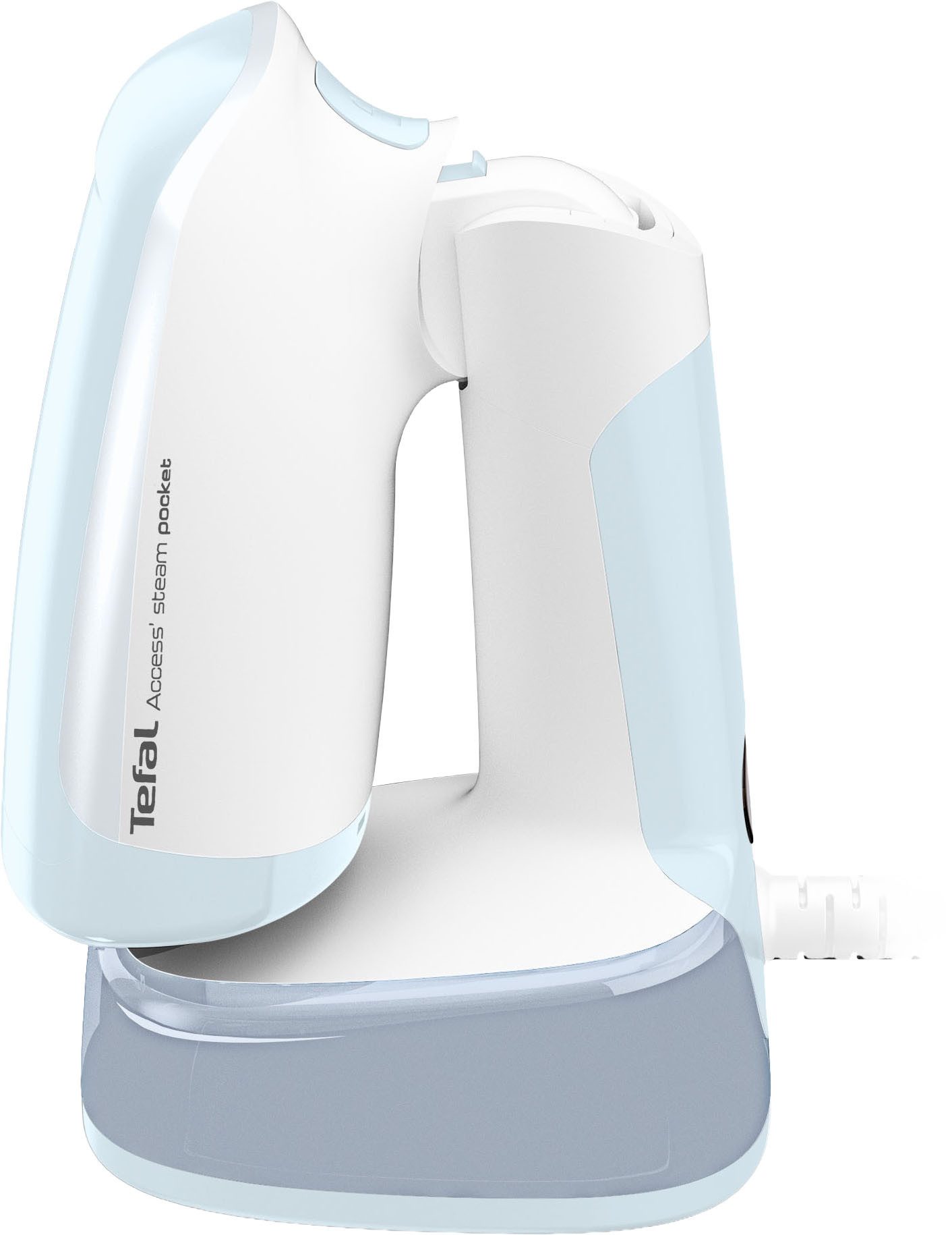 Tefal Dampfbürste Access'Steam Pocket, 1300 W, abklappbarer Bügelkopf, ultra leicht, 1300 W, 20 g/min Dampfabgabe