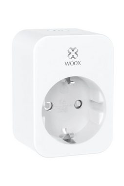WOOX Funksteckdose WOOX R6118 Smart Plug 16A + Energy Monitor, 1-St., Alexa