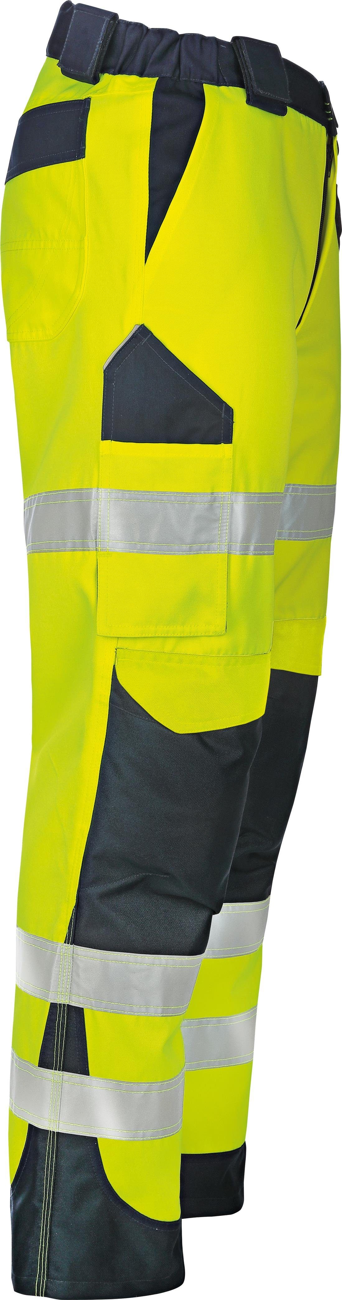 vizwell Arbeitshose Arbeitshose Warnschutz-Kontrast-Bundhose 48 (1-tlg) Größe