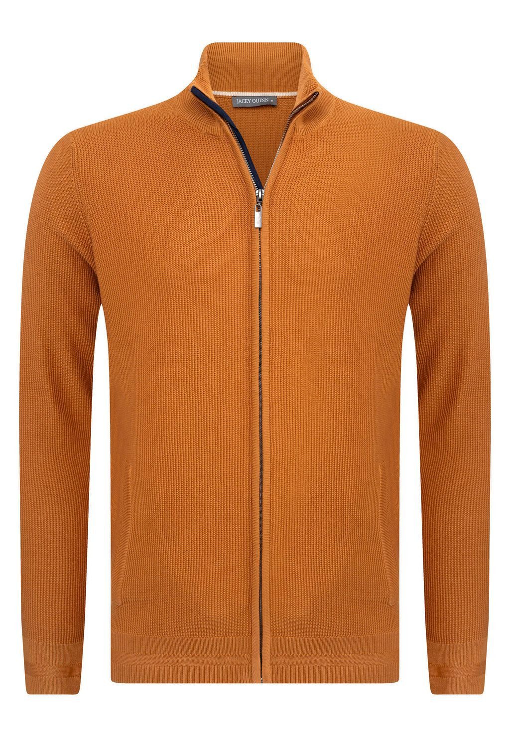 Jacey Quinn Cardigan Textured Zip Cardigan günstig online kaufen