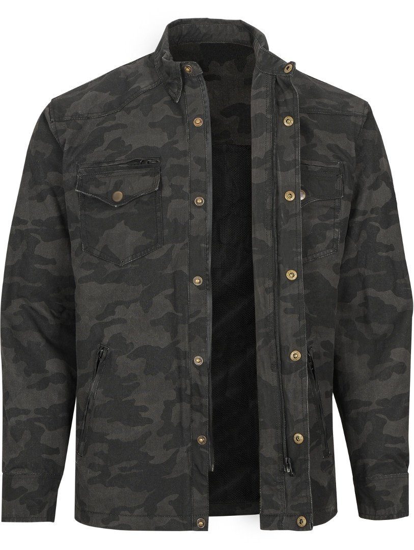 Bores Motorradjacke Militaryjack Motorradhemd (wasserdicht) Wasserdicht günstig online kaufen