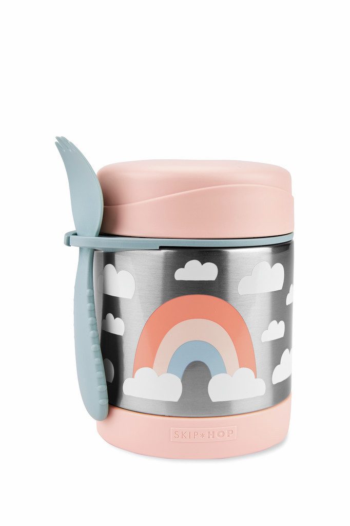Skip Hop Thermobehälter Spark Style Edelstahl Warmhaltebox Regenbogen