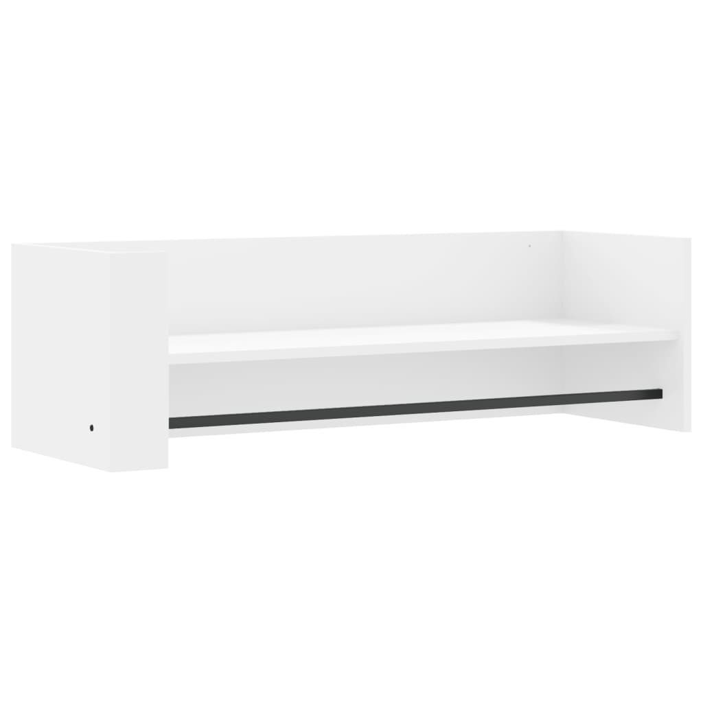 vidaXL Regal Wandregal Weiß 100x35x30,5 cm günstig online kaufen