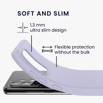 kwmobile Handyhülle Hülle für Samsung Galaxy A52 / A52 5G / A52s 5G, Hülle Silikon - Soft Handyhülle - Handy Case Cover