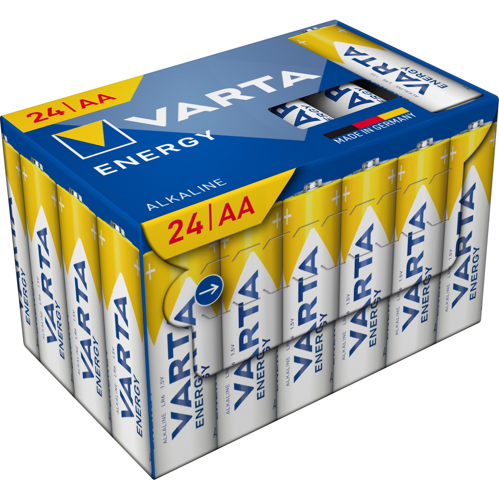 VARTA VARTA Energy Batterie LR06 Box, AA (Mignon), (24 Batterie