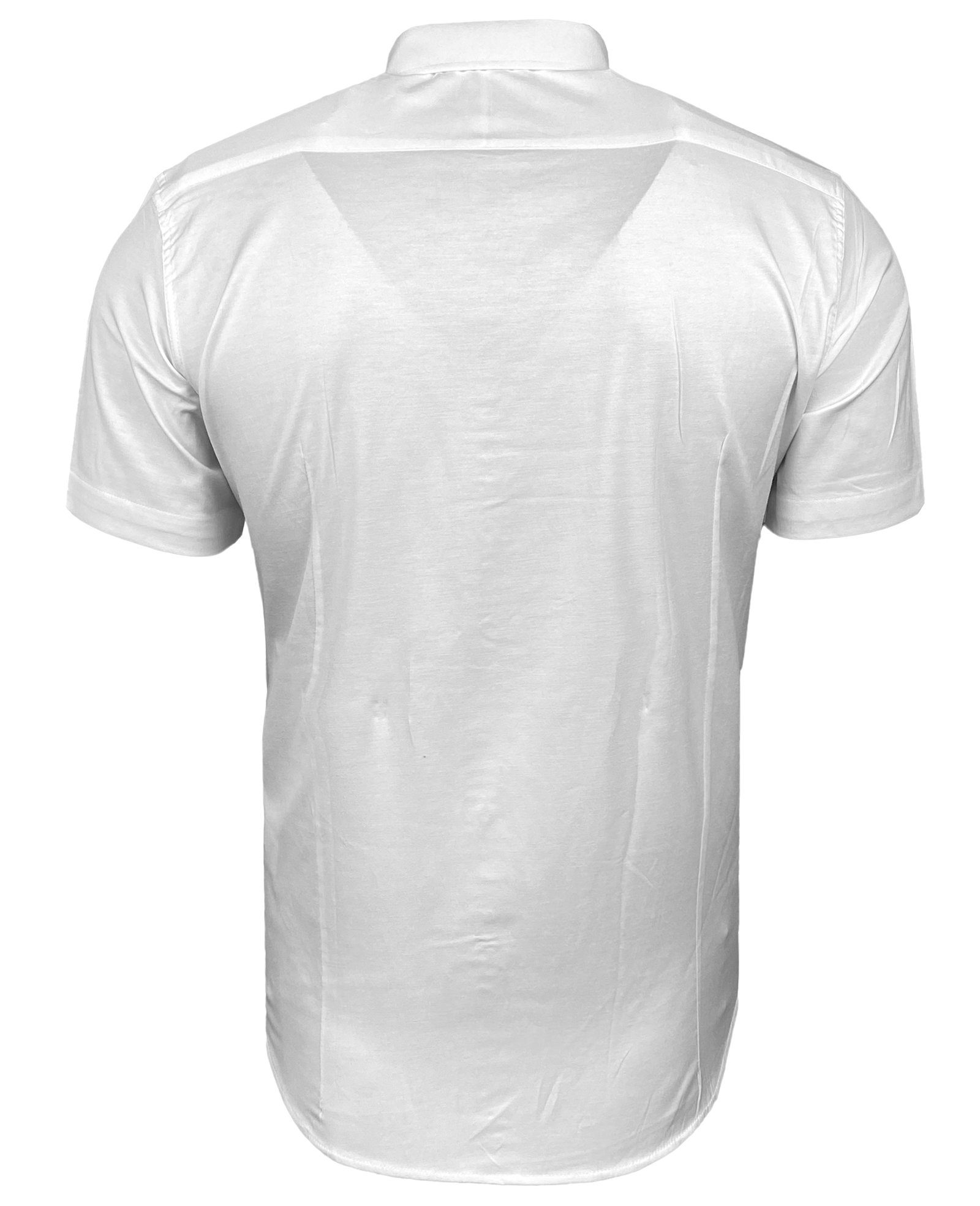 Baxboy Langarmhemd Kurzarmhemd Herren Hemd Bügelleichtes Slim Fit Kentkragen Uni B-455