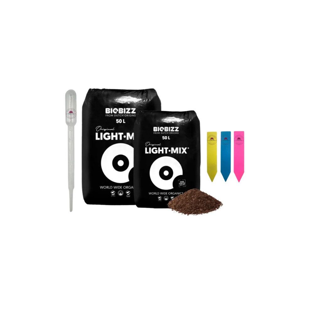 Biobizz Blumenerde Biobizz Light Mix, (2-St)