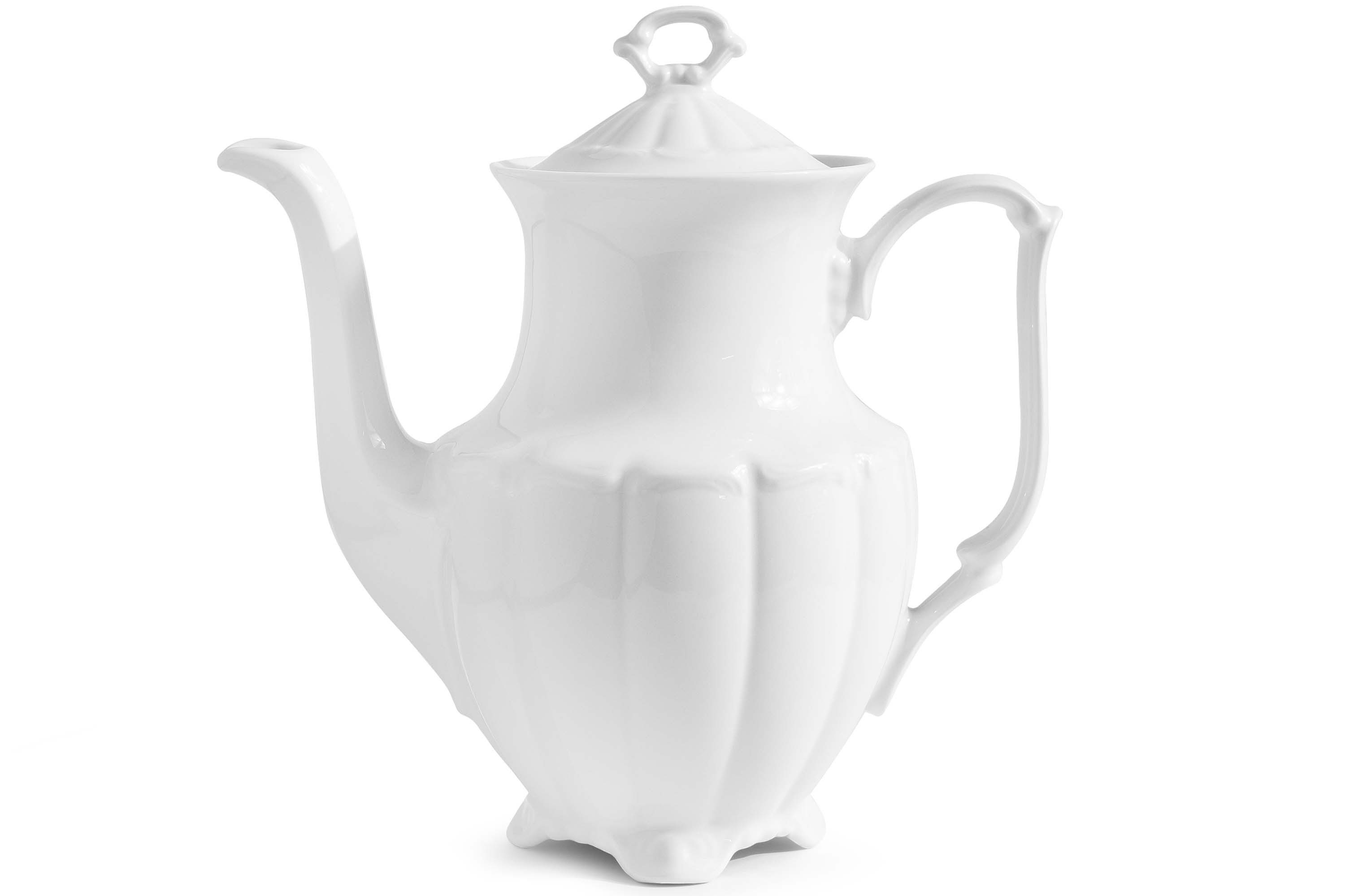 KONSIMO® Teekanne CHODZIEZ MARIA TERESA Kannen, Kaffeekanne, Porzellankanne, 1.6 l, Hochwertiges Premium-Porzellan, mit Deckel
