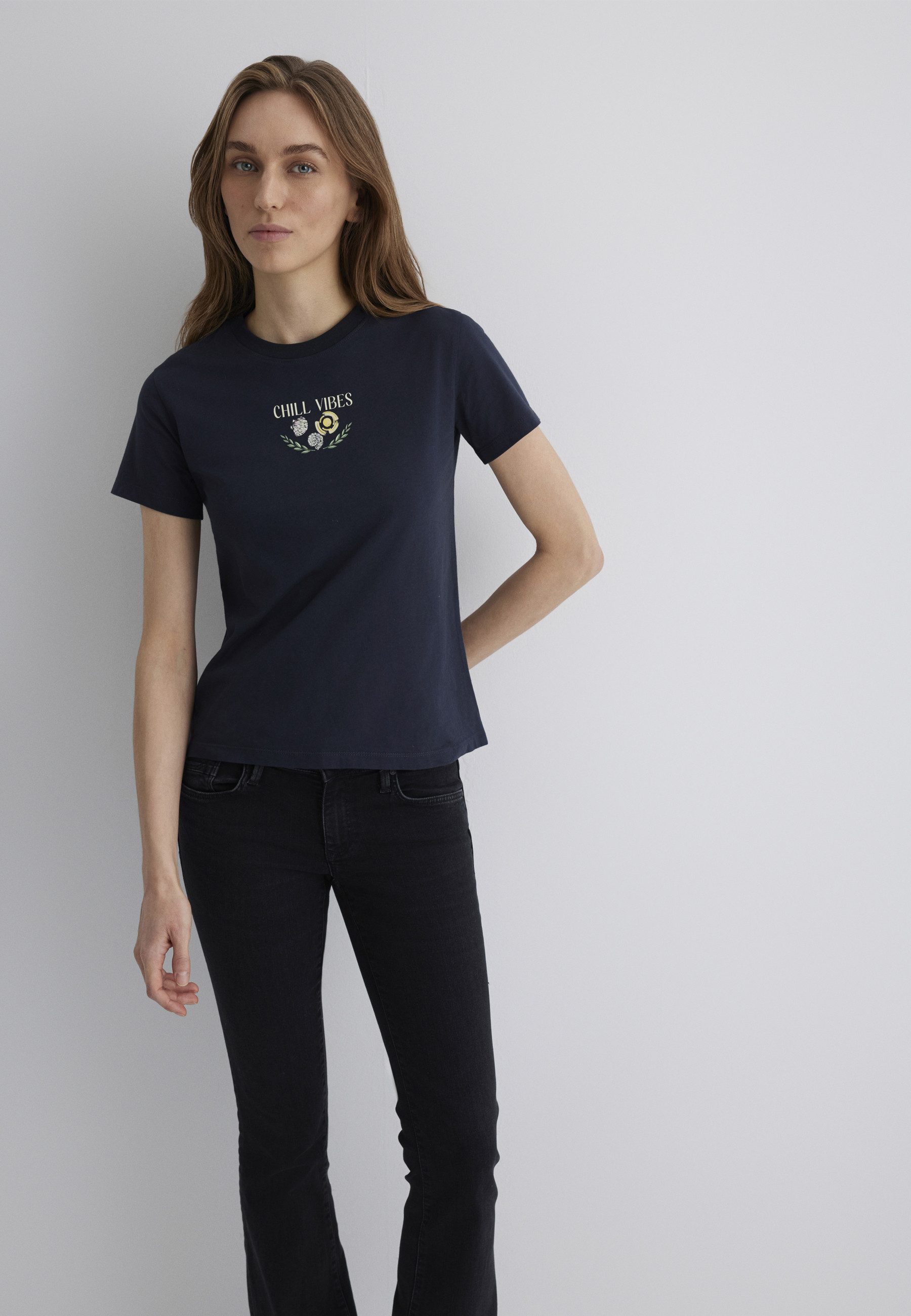 Mavi T-Shirt BEACH PRINTED T-SHIRT Print T-Shirt