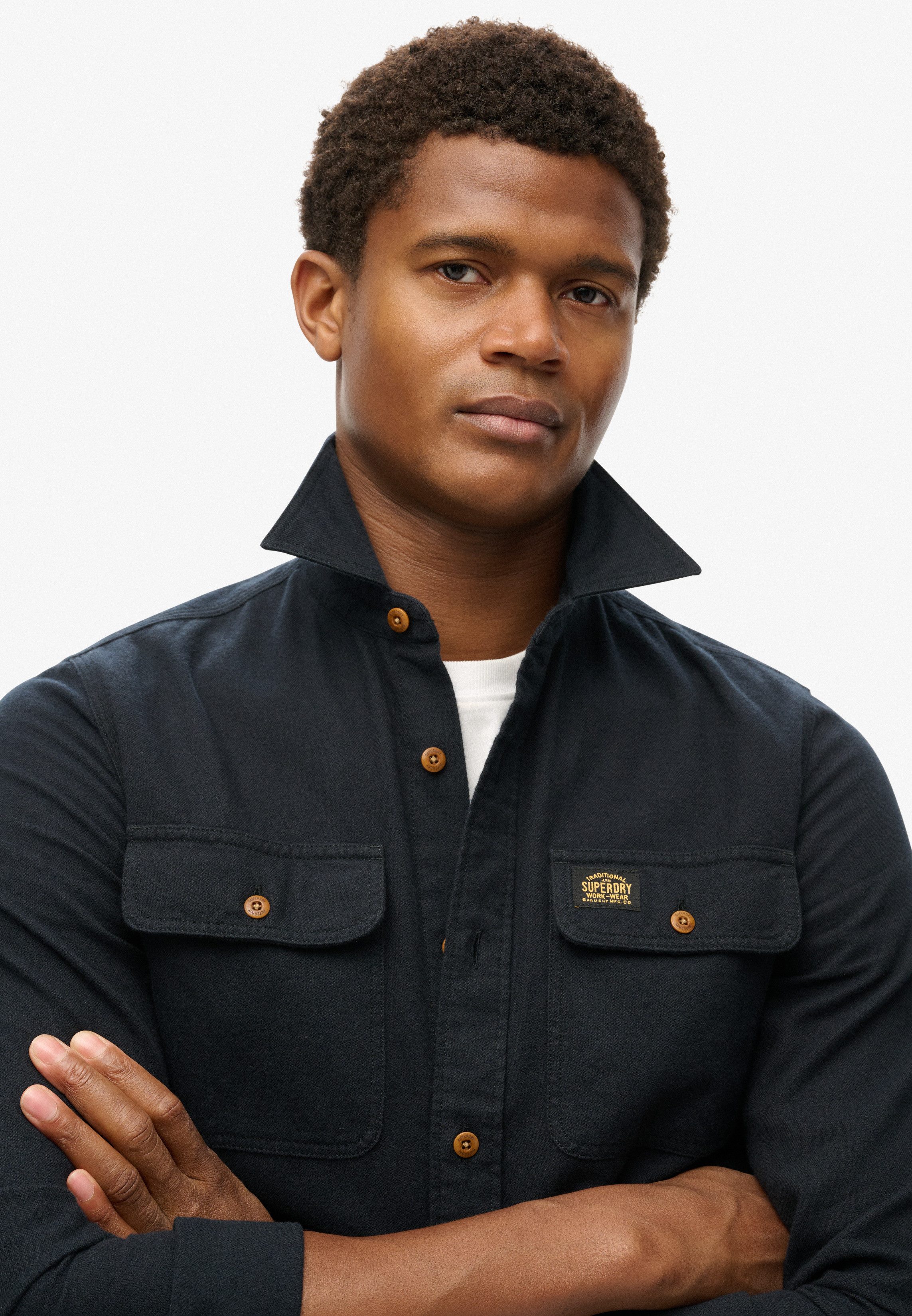 Superdry Langarmhemd FLANNEL WORKWEAR SHIRT