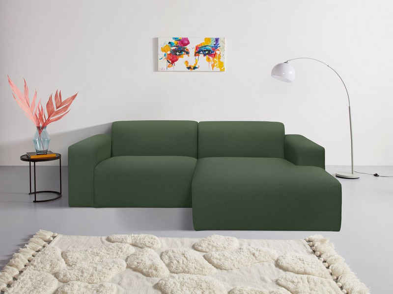 INOSIGN Ecksofa Koa,228cm, L-Form, Modulsofa Webstoff, Designsofa in Cord