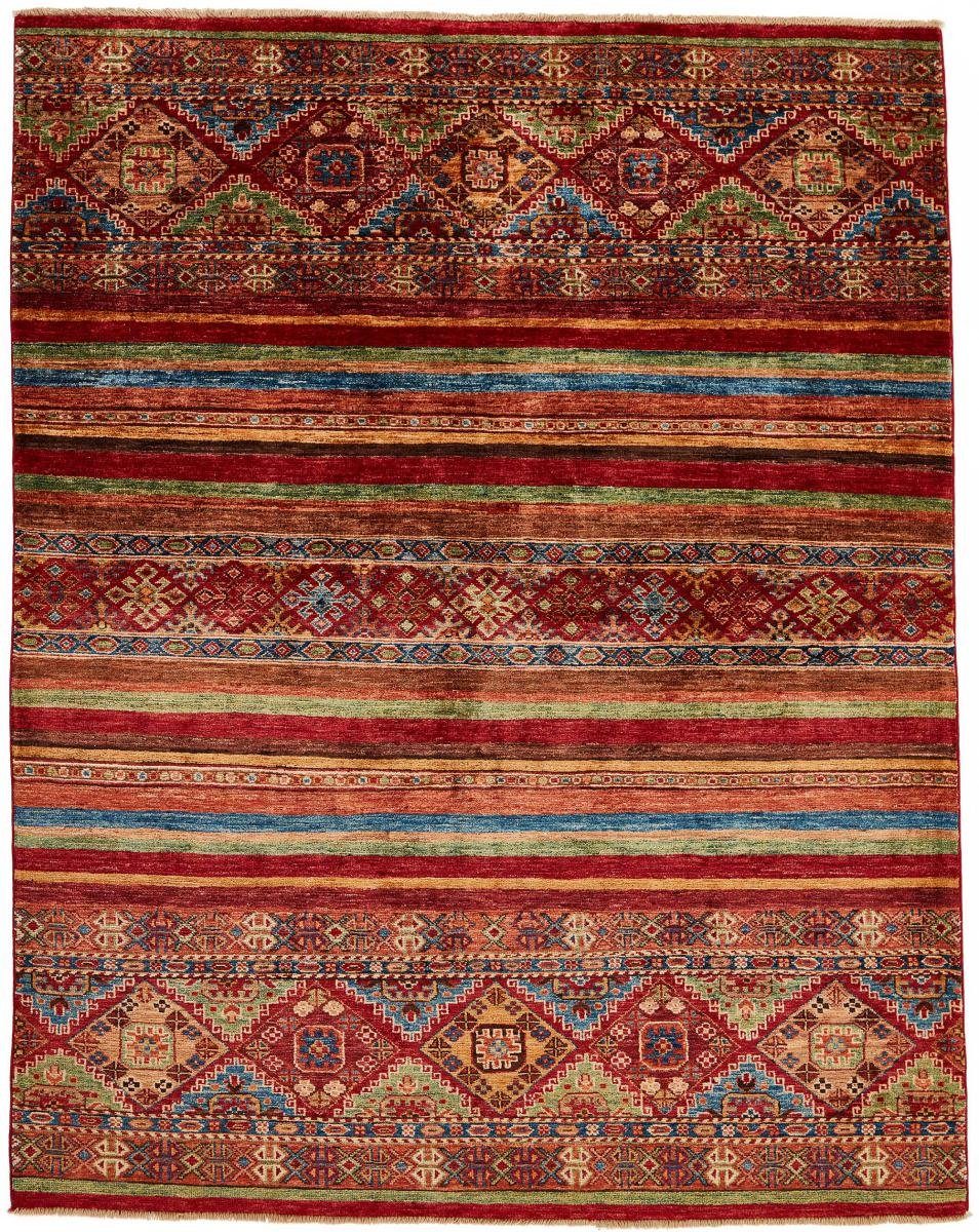 Orientteppich Arijana Shaal 157x196 Handgeknüpfter Orientteppich, Nain Trading, rechteckig, Höhe: 5 mm