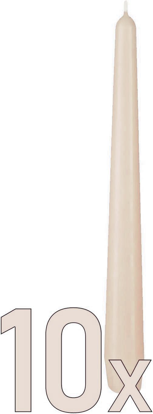 BRUBAKER Spitzkerze Premium Kerzen Set - bis zu 7,5 Stunden Brenndauer pro günstig online kaufen