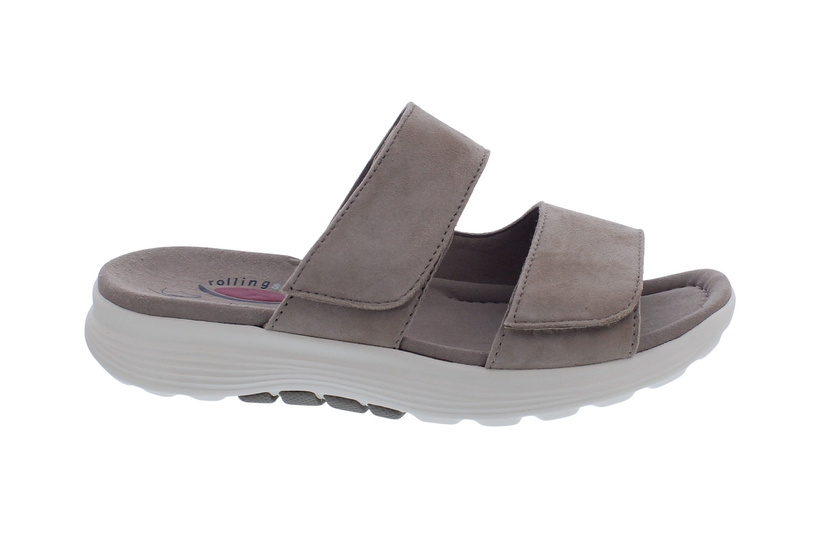 Gabor Rollingsoft Rollingsoft Pantolette 66.811.30, Samtchevreau günstig online kaufen