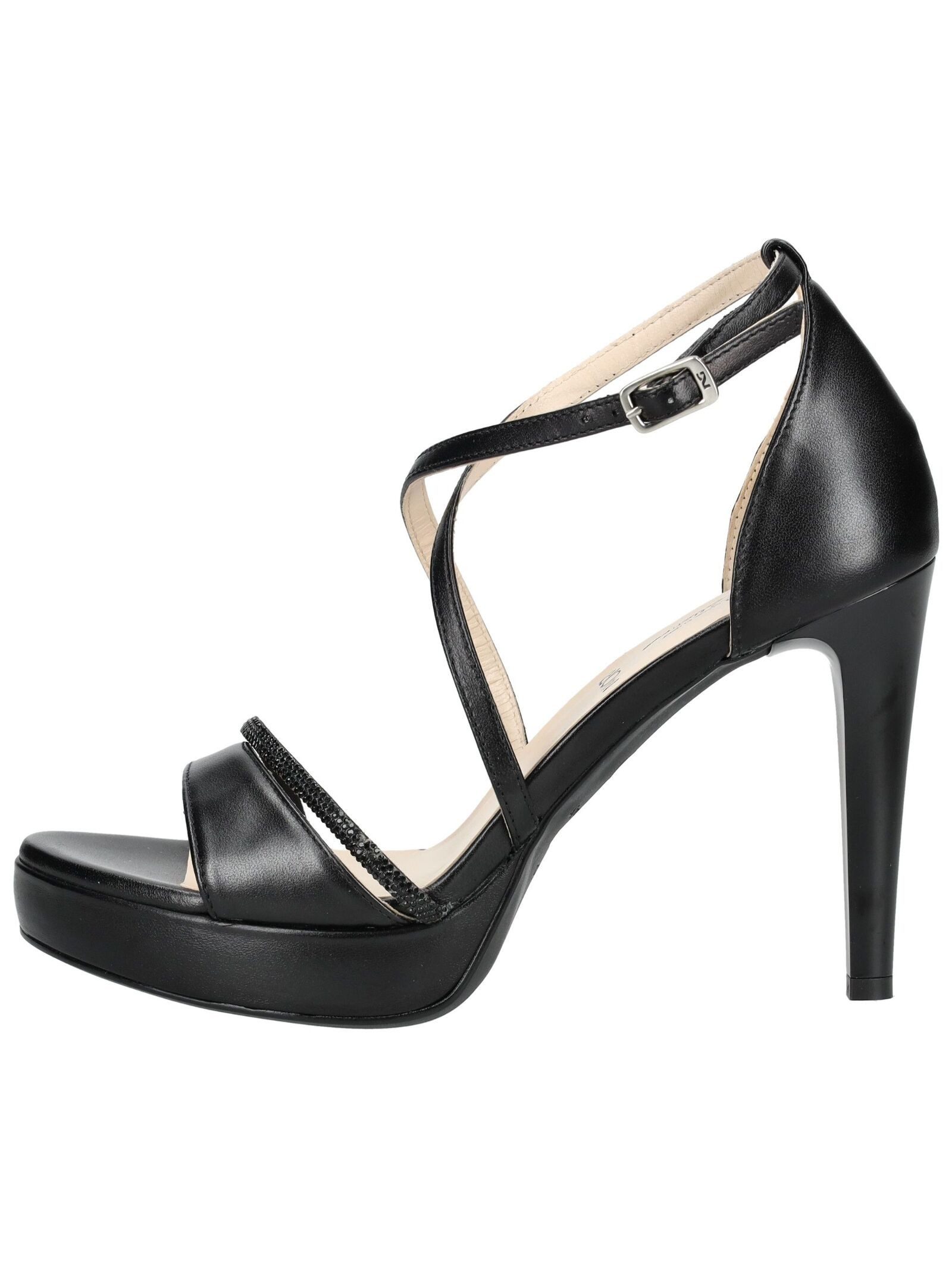 Nero Giardini Nero Giardini Sandalen Leder High-Heel-Sandalette günstig online kaufen