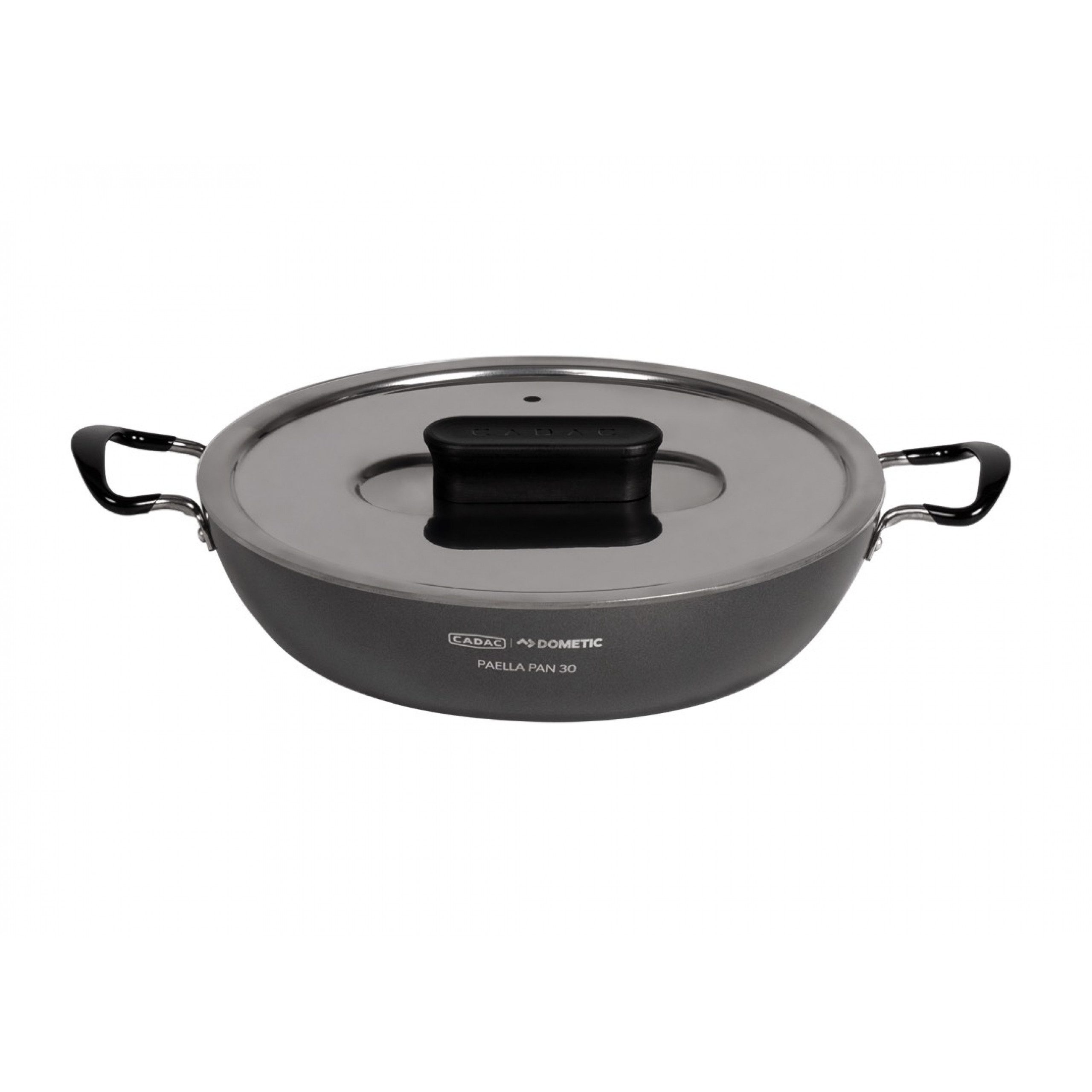 Camping-Gasgrill Cadac Paella Pfanne 30 mit Deckel Grillpfanne ø 28 cm für Safari