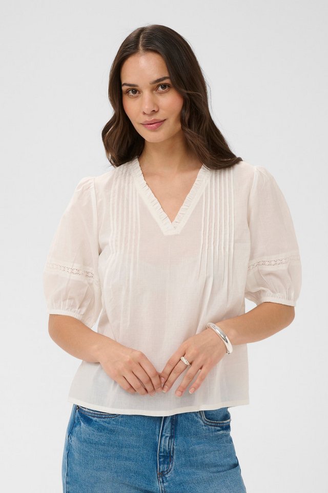 KAFFE Langarmbluse Langarm-Bluse KAvalerie