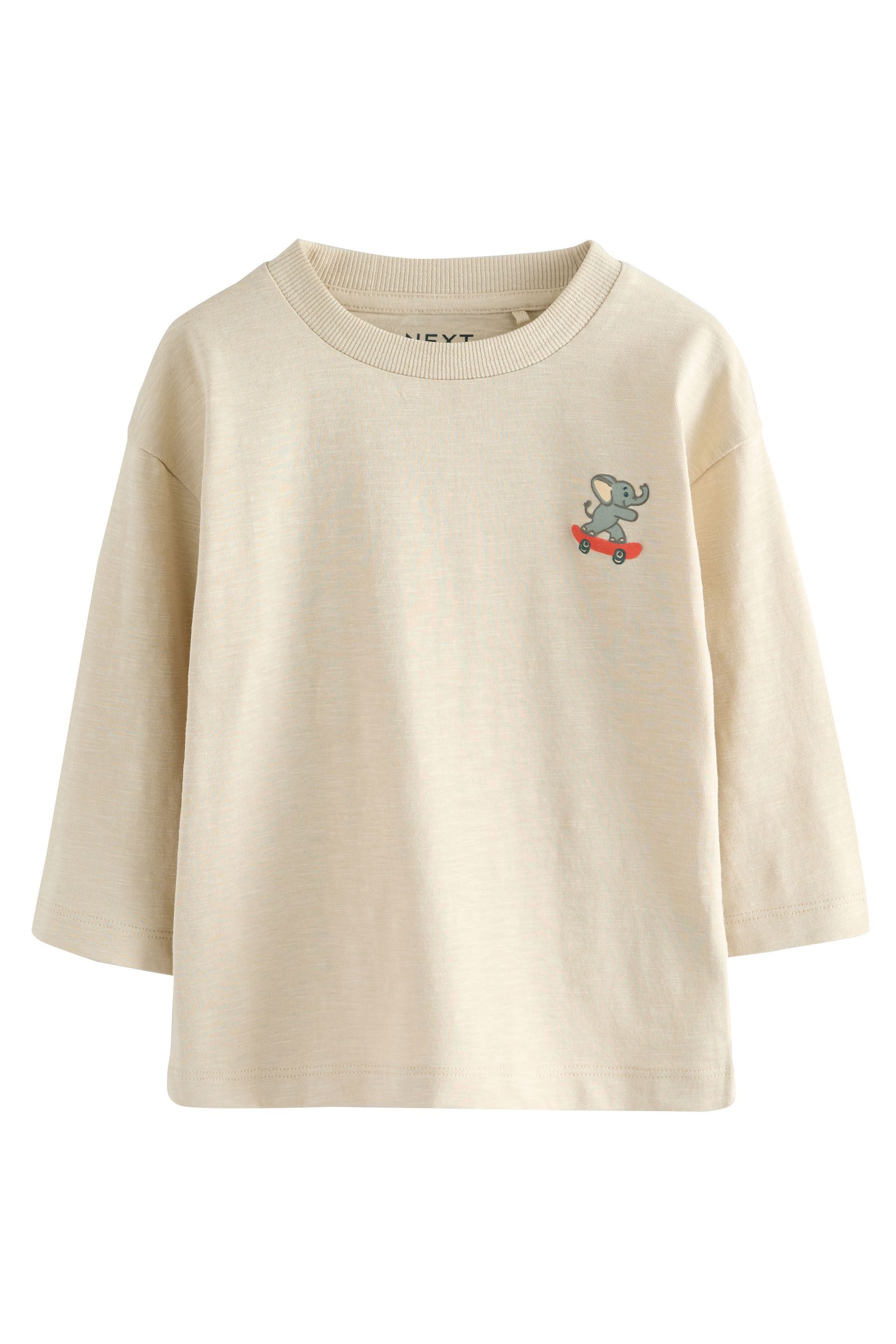 Next Langarmshirt Langarm-Shirts, 5er-Pack (5-tlg)