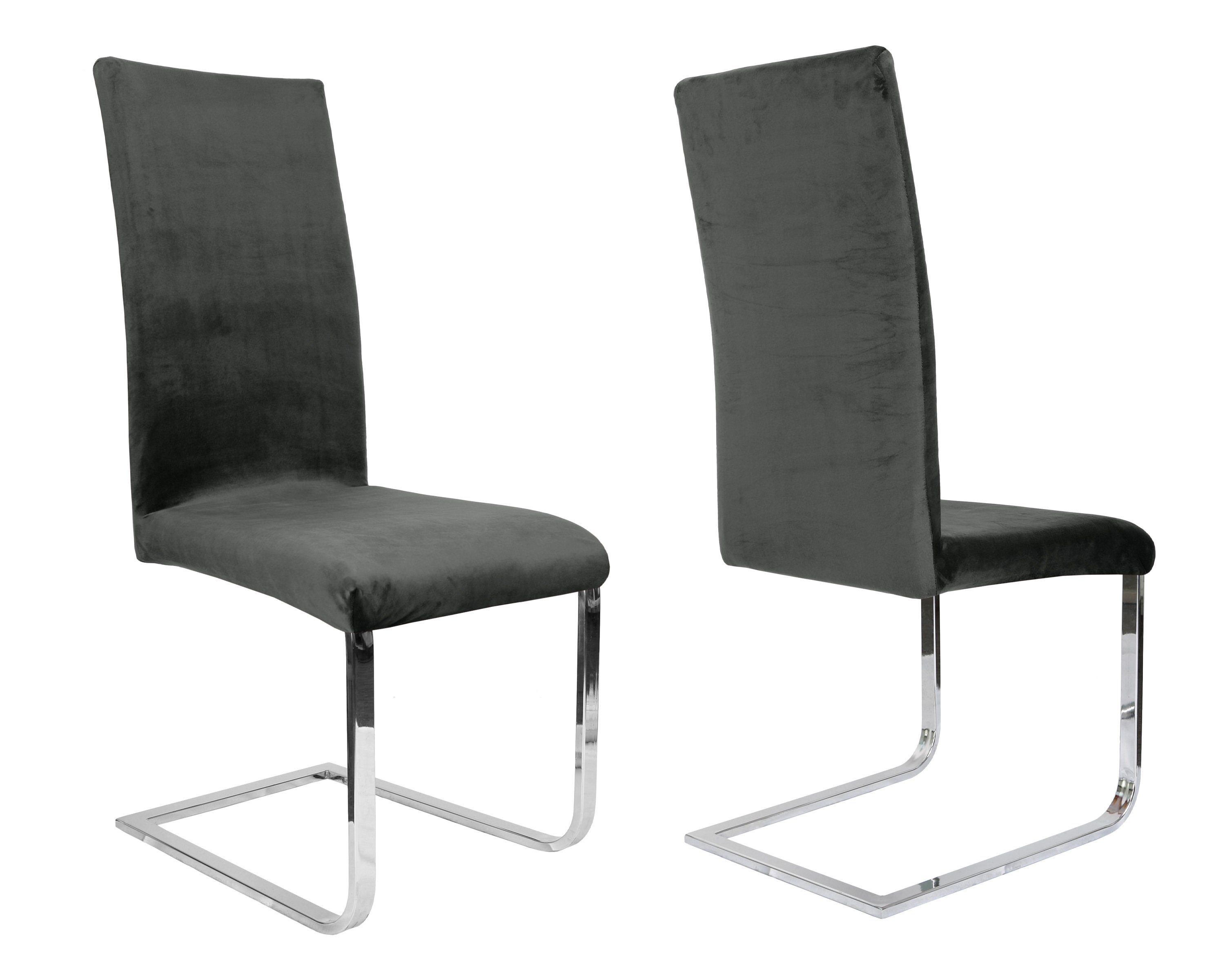 Beautex Stuhlhusse Lea Stuhlhussen, Samt Mikrofaser Stuhlbezug, elastische Stretch Husse