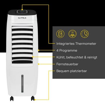 Gutfels Ventilatorkombigerät COOL 3010, Luftreiniger, Lüftbefeuchter, 8 Stdunden Timer, inkl. Fernbedienung