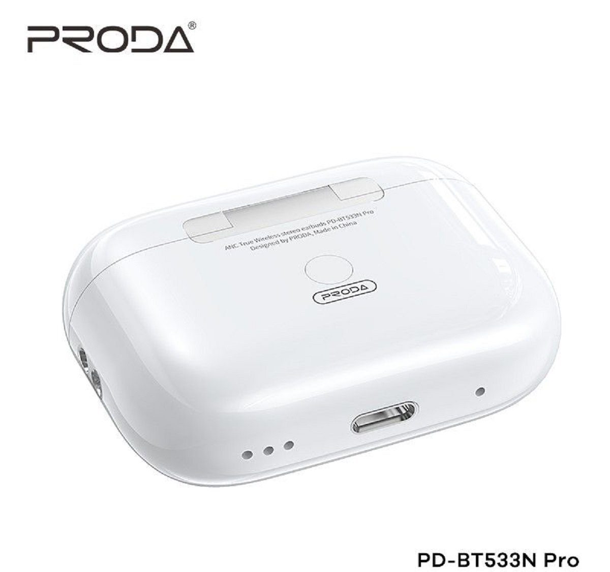 Proda 5.3, (ANC) Pro (ENC)-Technologie, PD-BT533N Remax (Touch-Funktion, Bluetooth, kabellose Bluetooth-Kopfhörer In-Ear-Kopfhörer
