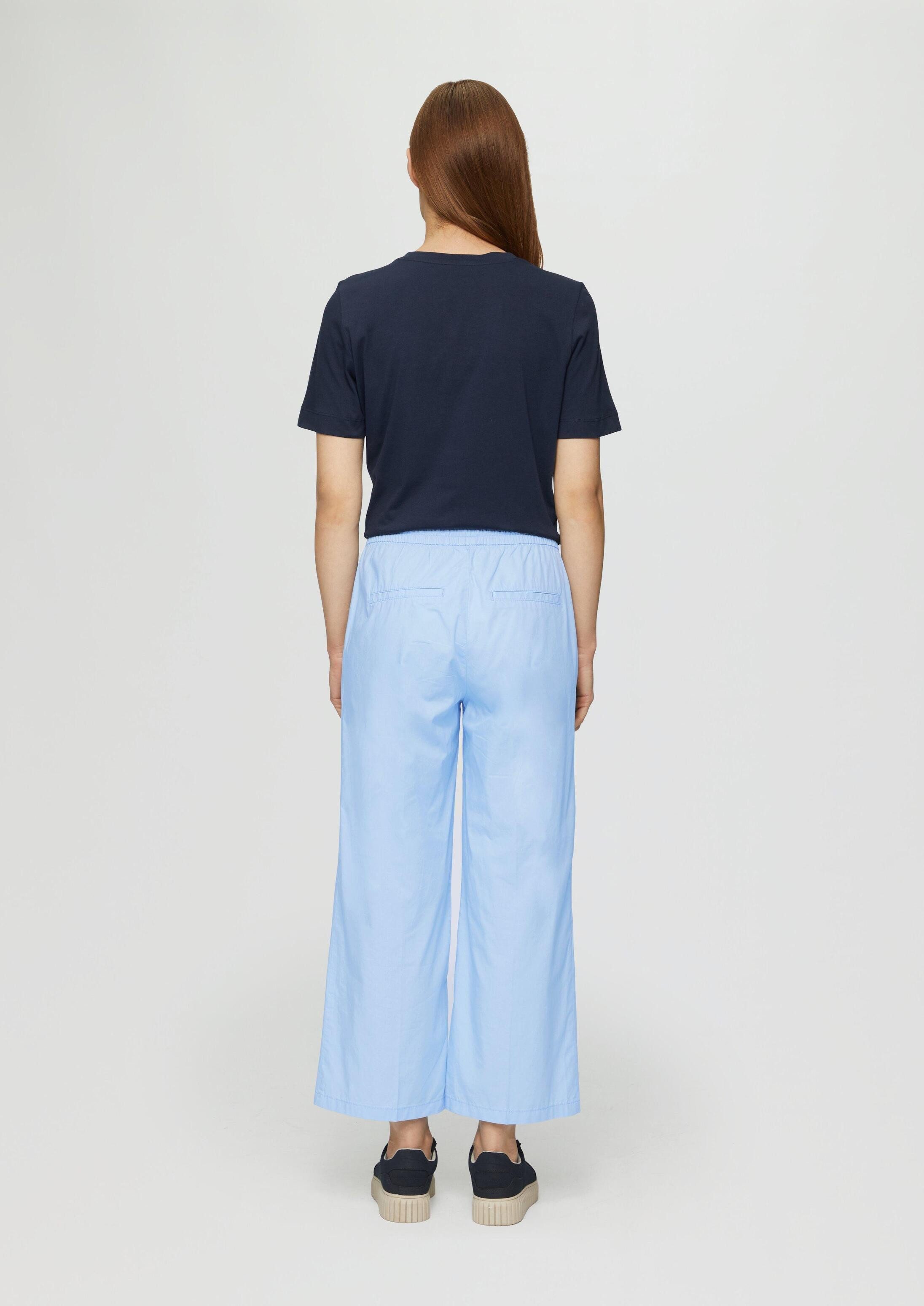s.Oliver Culotte Hose Culotte aus Baumwolle mit Elastikbund und Tunnelzug
