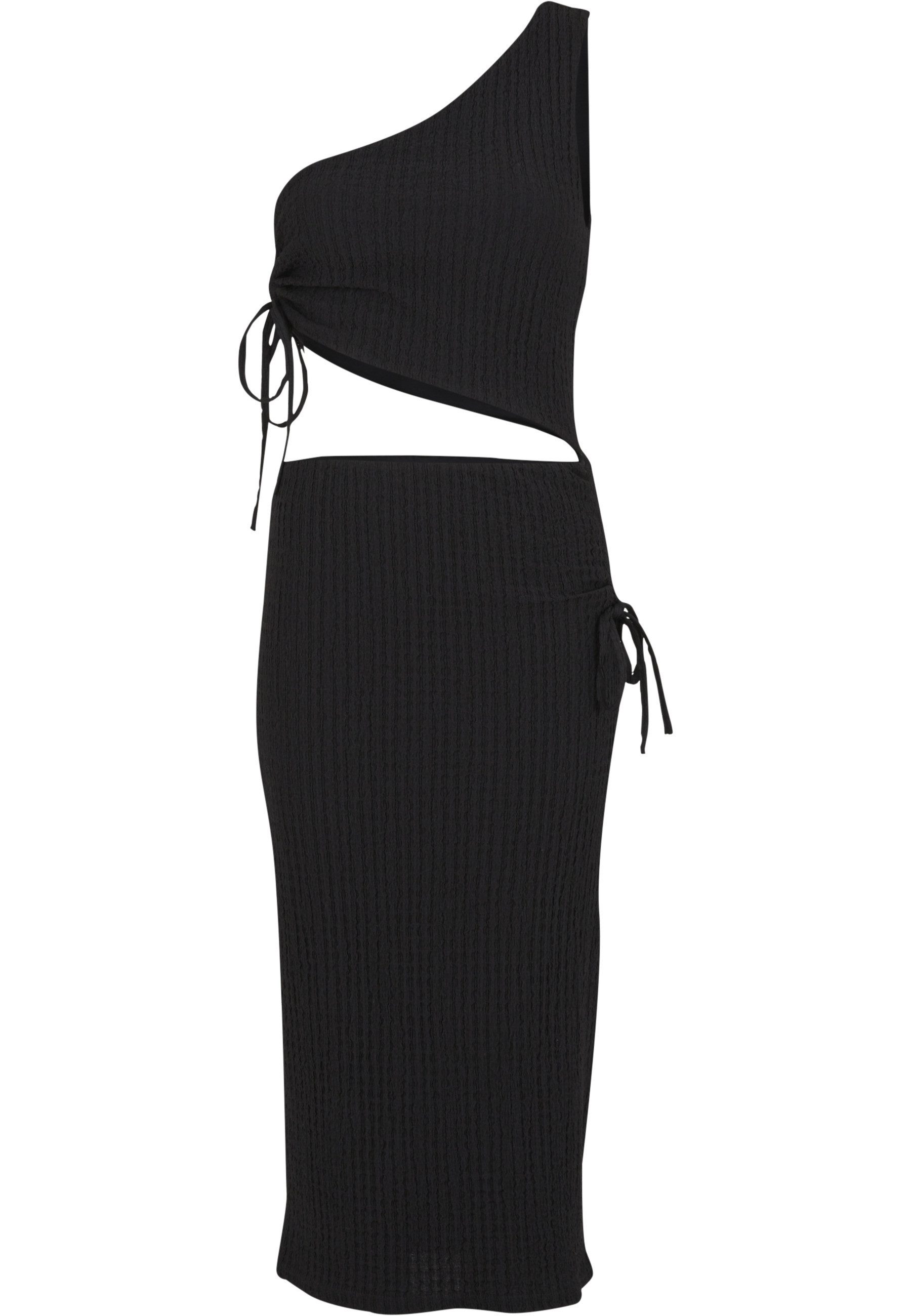 URBAN CLASSICS Shirtkleid Urban Classics Ladies Cut Out Jersey Dress (1-tlg)