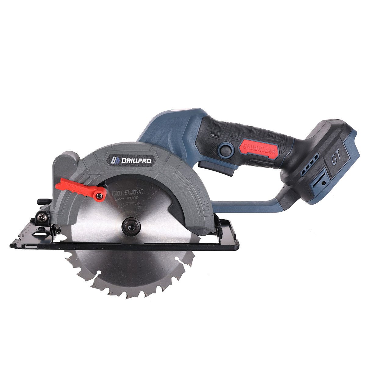 Insma Akku-Handkreissäge, Bürstenlos Handkreissäge mit vielseitige Klingen, ohne Akku