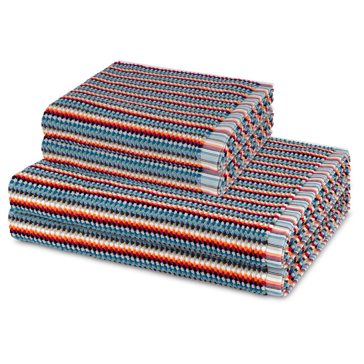 Möve Handtuch Set Bliss, Walkfrottee (Spar-Set, 4-St), 2 X Handtuch 2 X Duschtuch im Set - Baumwolle - Saugstark