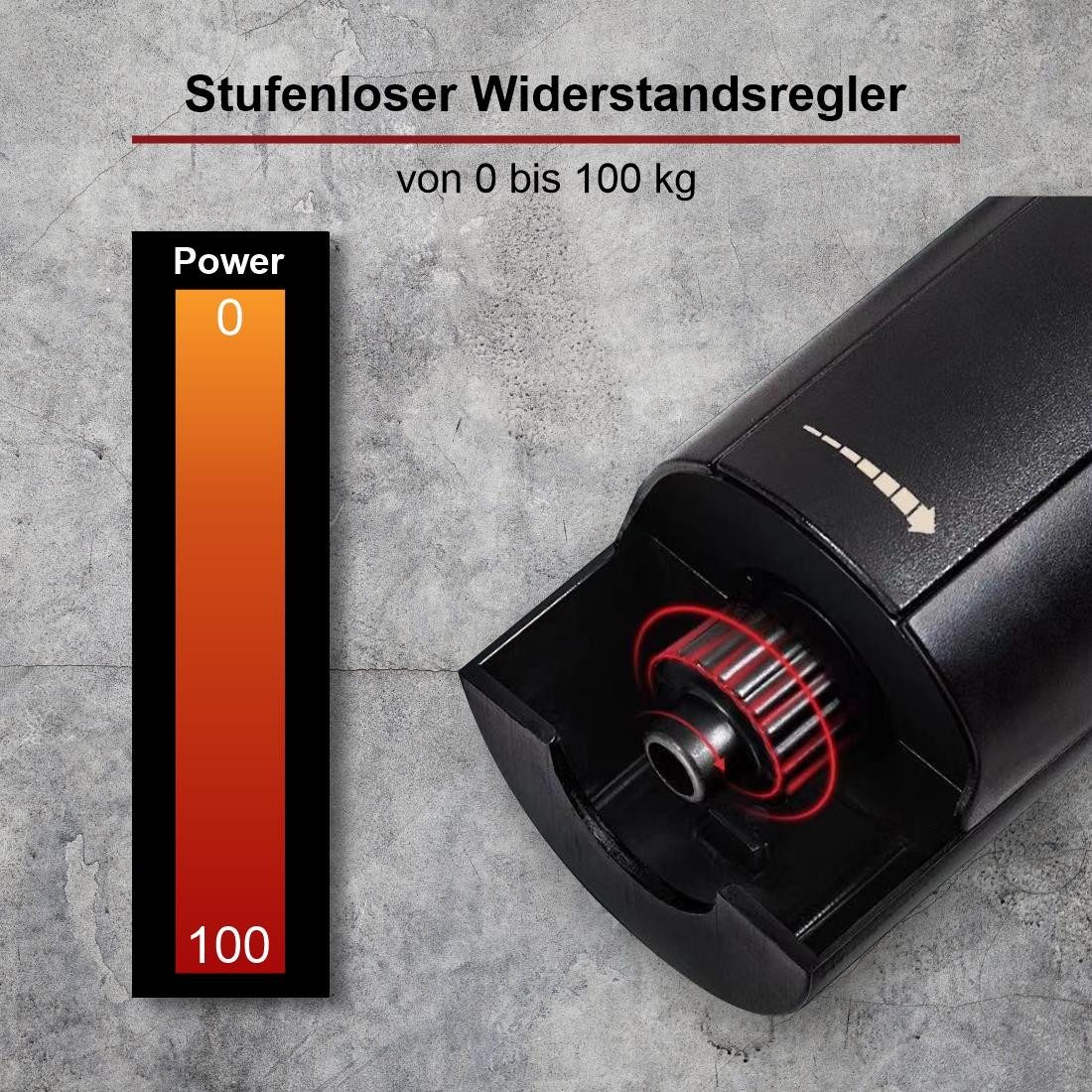MIIGA Hantel MIIGA Biegehantel verstellbar 0-100 kg Eisen Bizeps Trizeps Trainer, (1 Biegehantel), Verstellbarer Widerstand LCD-Anzeige Sicherheitsbänder Standby-Modus