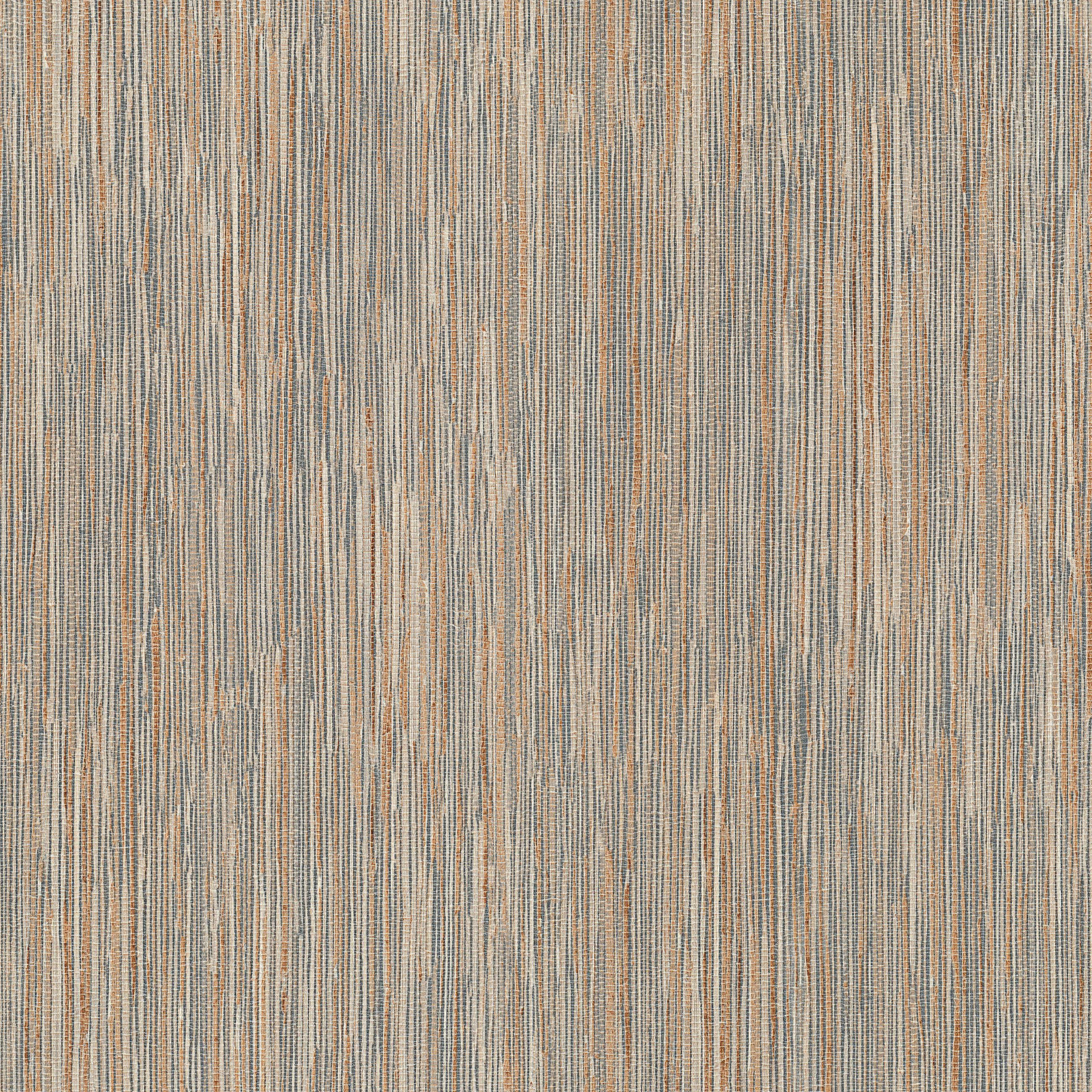 Rasch Vliestapete mit natürlichem Webmuster in Blau, Creme und Blau - Noble Zen, strukturiert, Strukturmuster, Ton-in-Ton, uni, unifarben mit Farbeinsatz, naturalistisch, (1 St), Weboptik