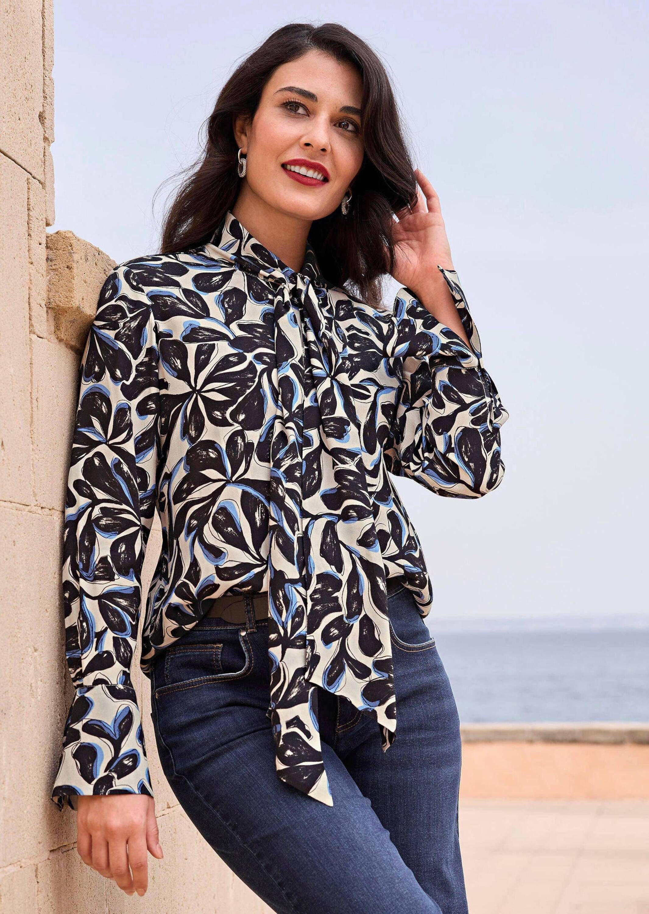 Alba Moda Langarmbluse Bluse günstig online kaufen