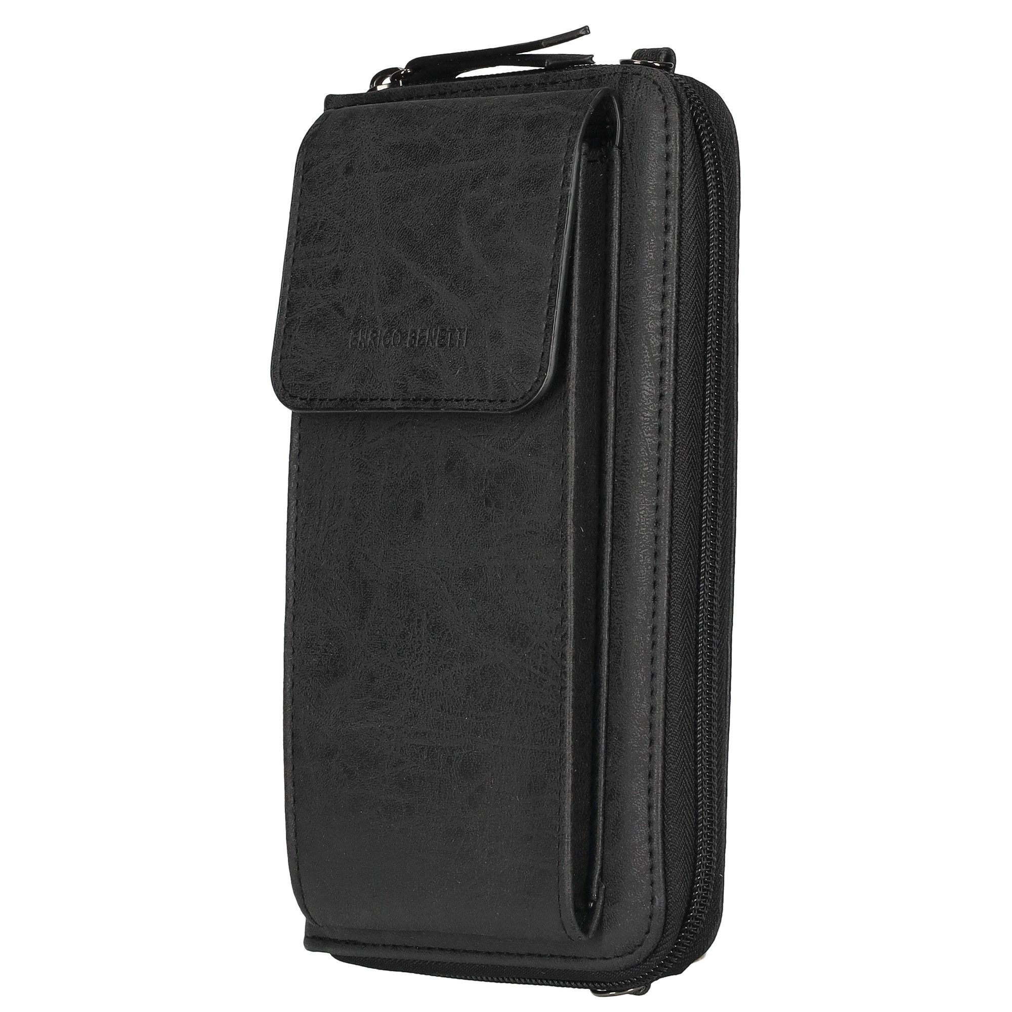 Enrico Benetti Handytasche Kleine Umhängetasche Damen - mit Geldbörse (2in1 Crossbody Tasche, 1-tlg., zum umhängen), kompatibel mit Apple iPhone 13, 14, 15, 16, – Bild 4 von 5