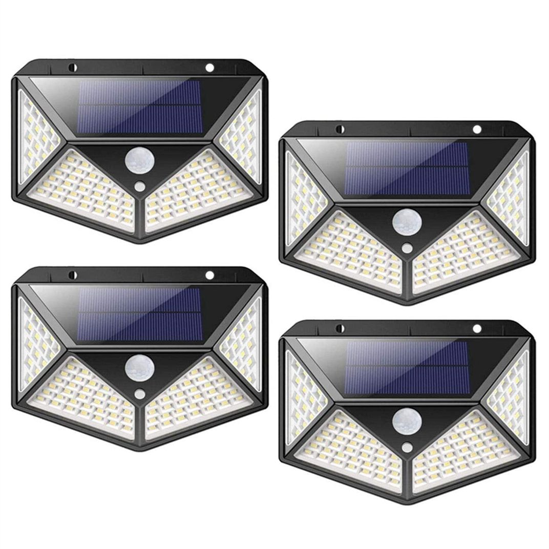 7Magic LED Solarleuchte, 3 Wandleuchte Lichtmodi Bewegungssensor mit